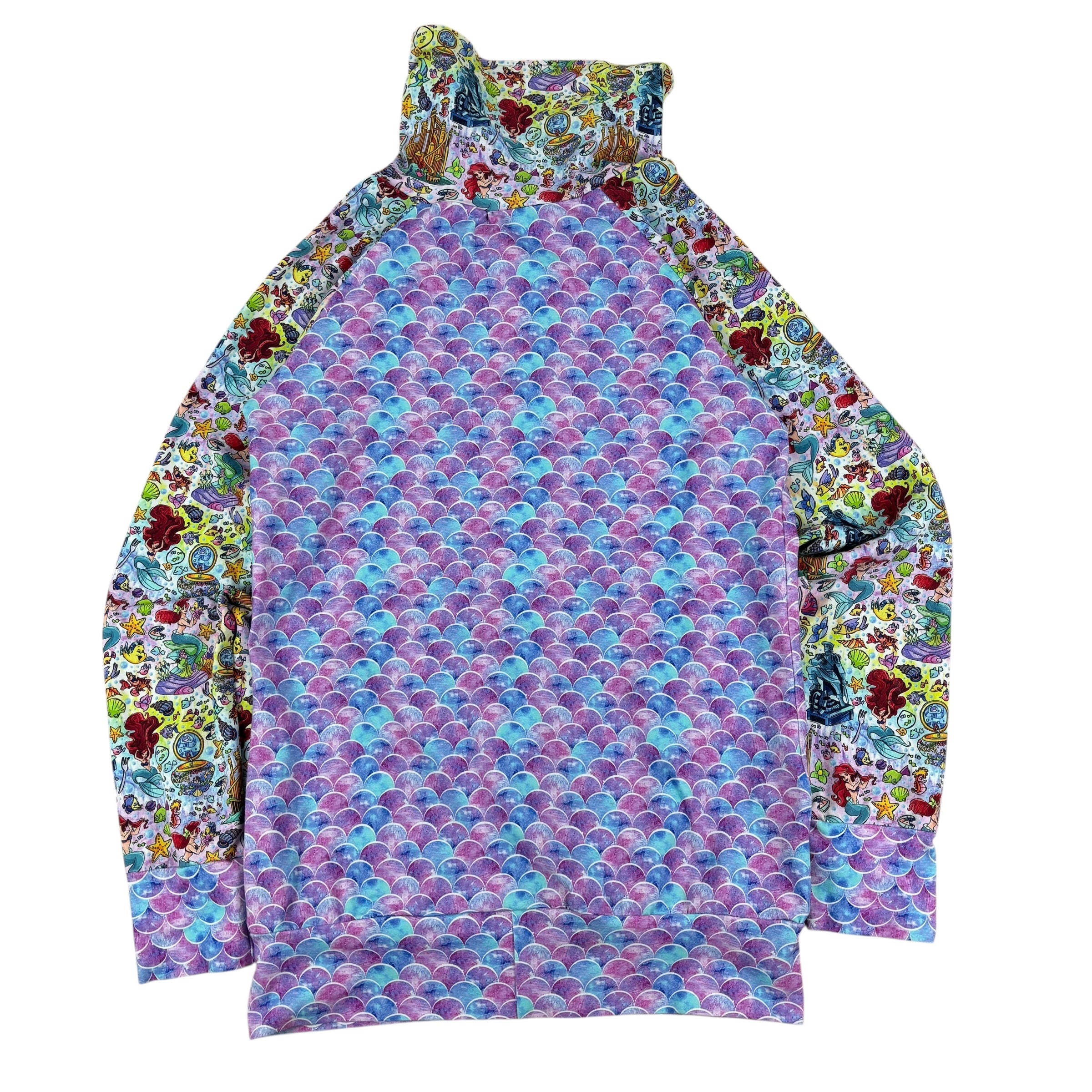 Disney The Little Mermaid All Over Print Sweater (Women’s M)