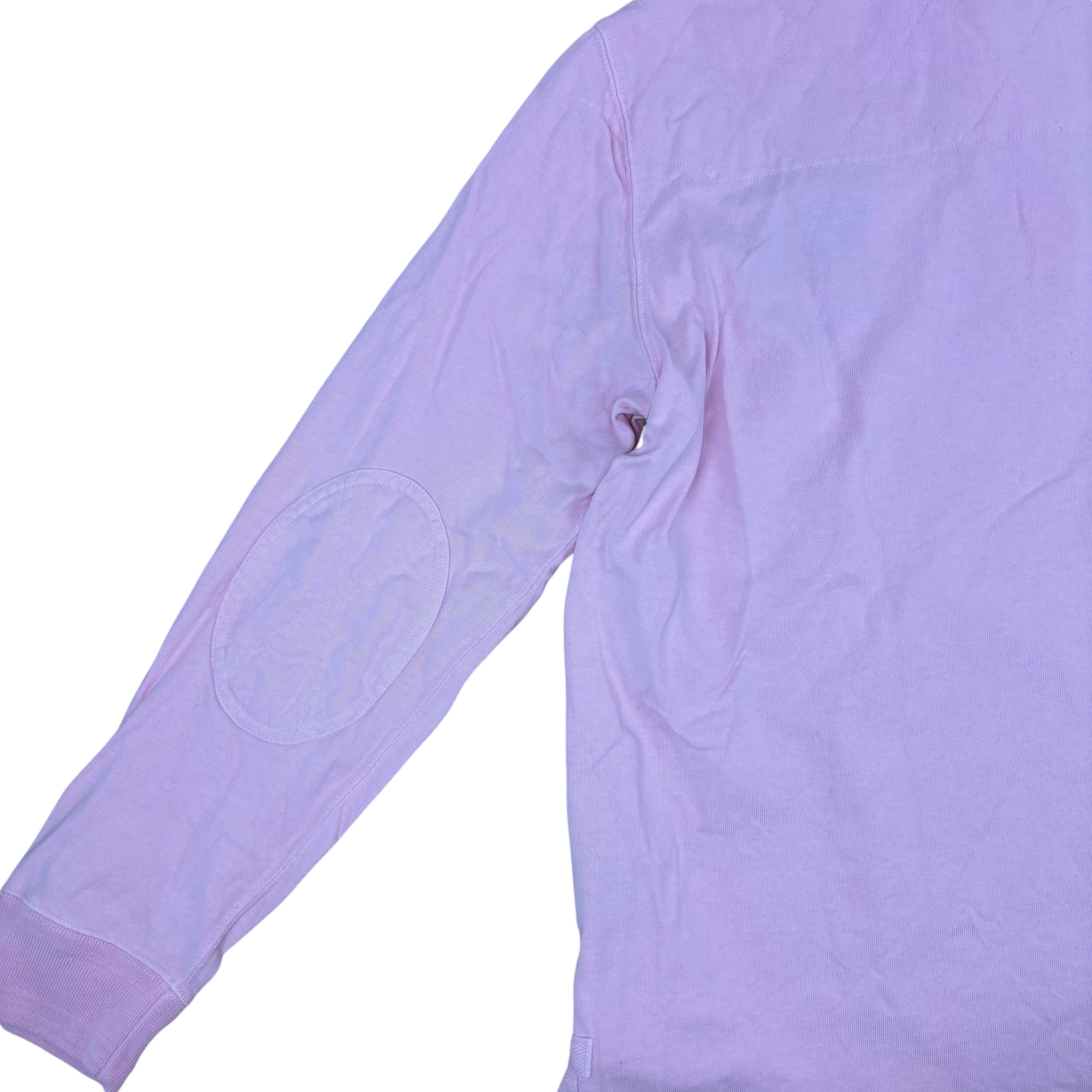 Polo Ralph Lauren 90s Pink Big Pony LS Polo Shirt (L)