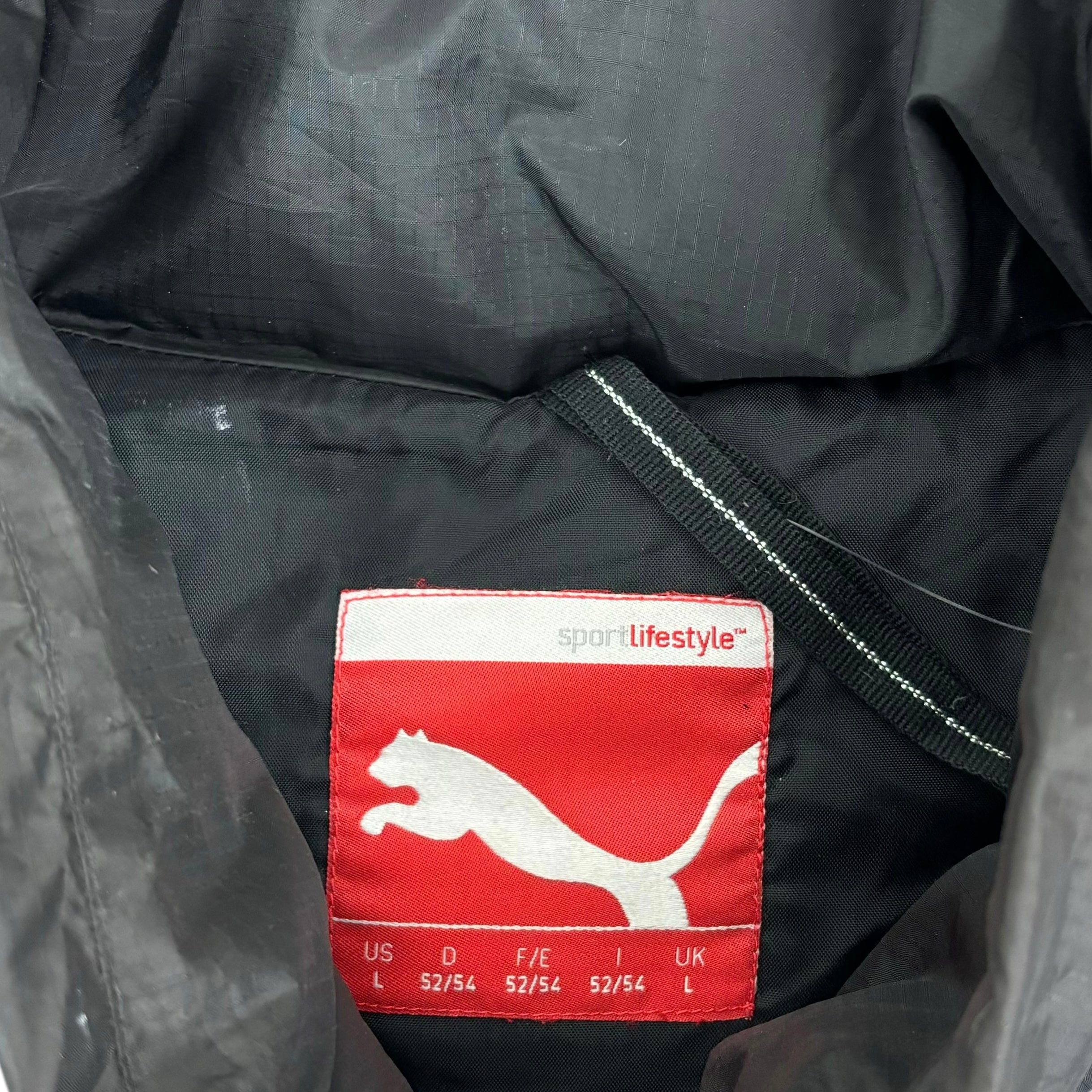 Puma Y2K Black Puffer Gilet (L)