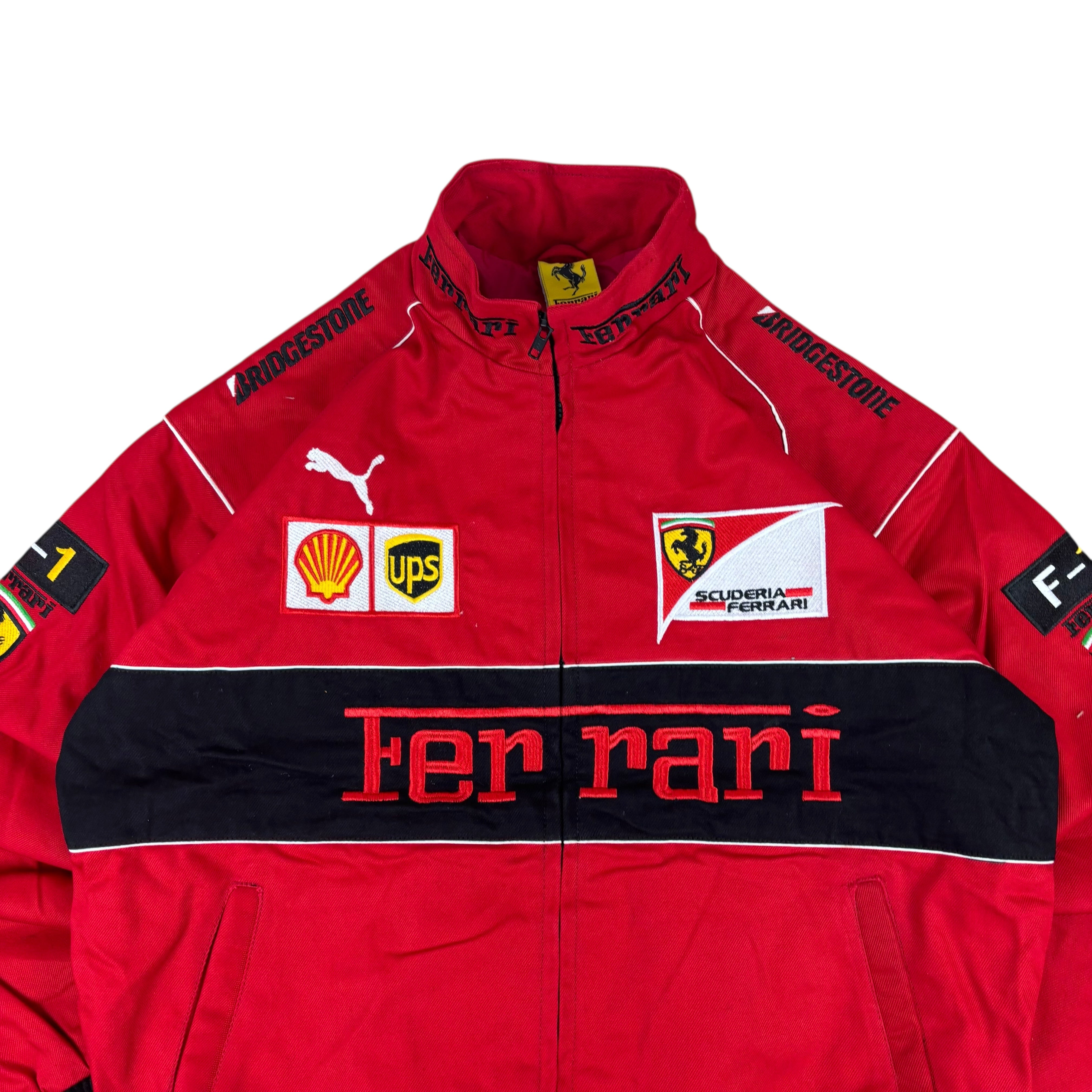 Puma Scuderia Ferrari Red F1 Racing Jacket (XL)