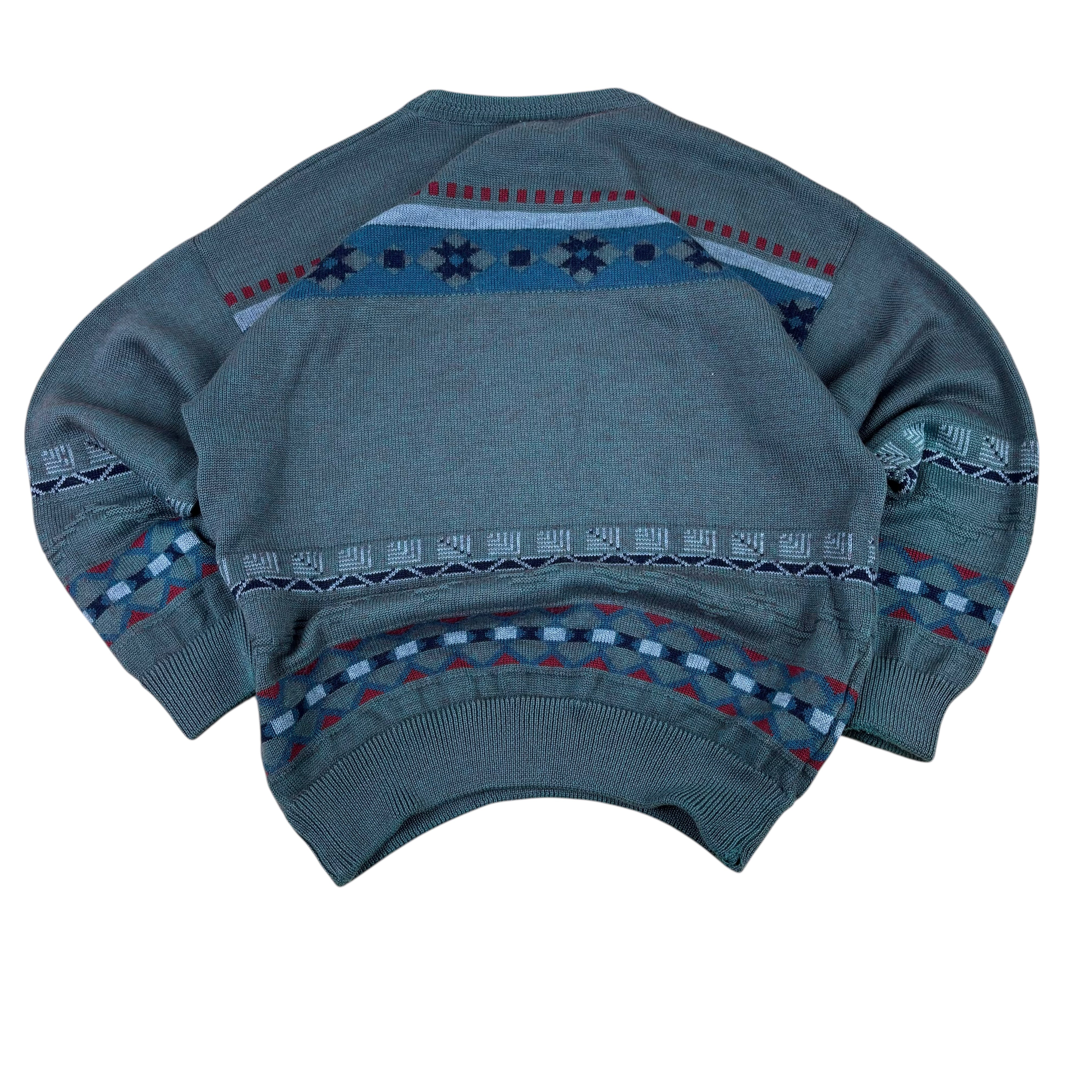 Kellerman Vintage Made in Ireland Knitted Fisherman Sweater (L)