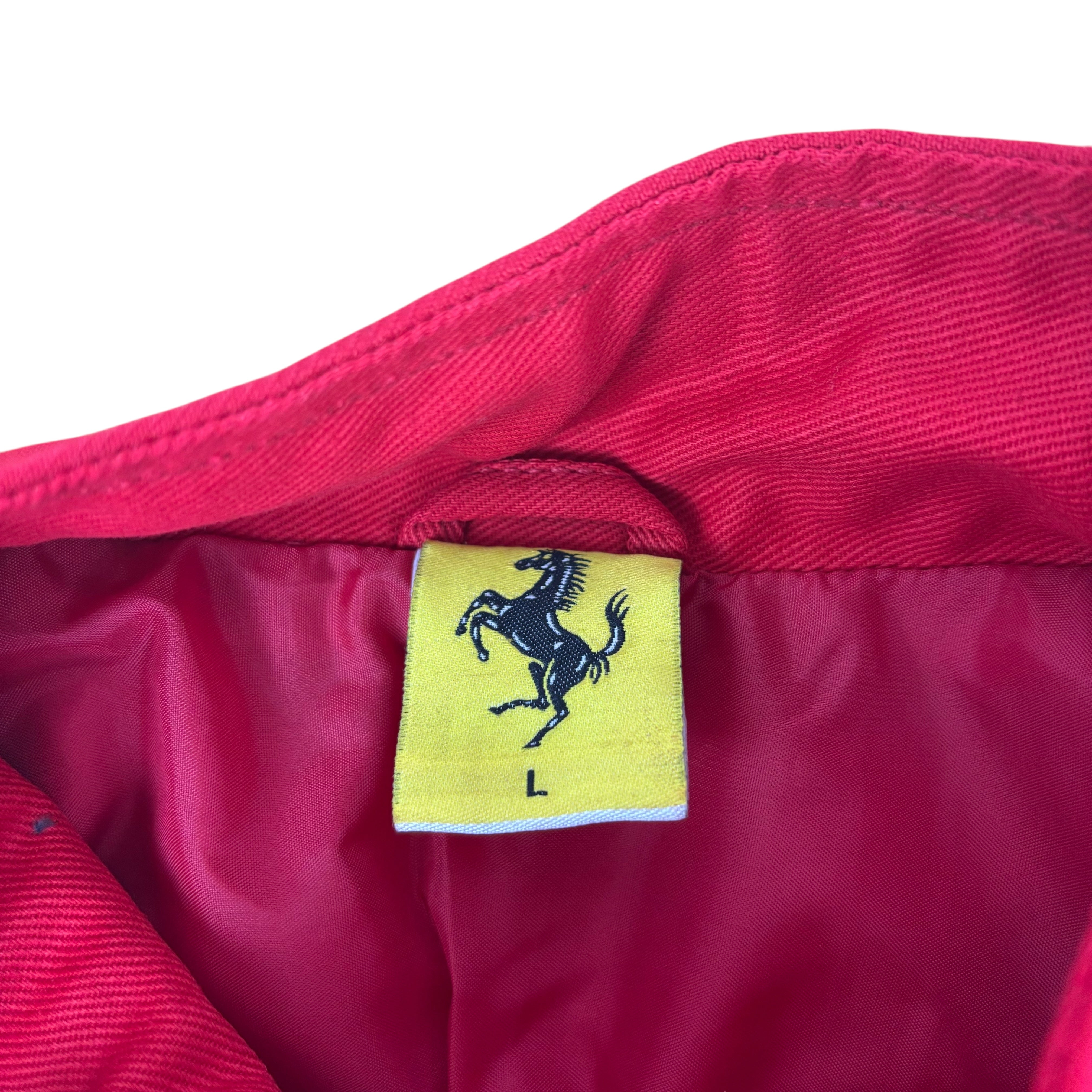 Puma Scuderia Ferrari Red F1 Racing Jacket (L)
