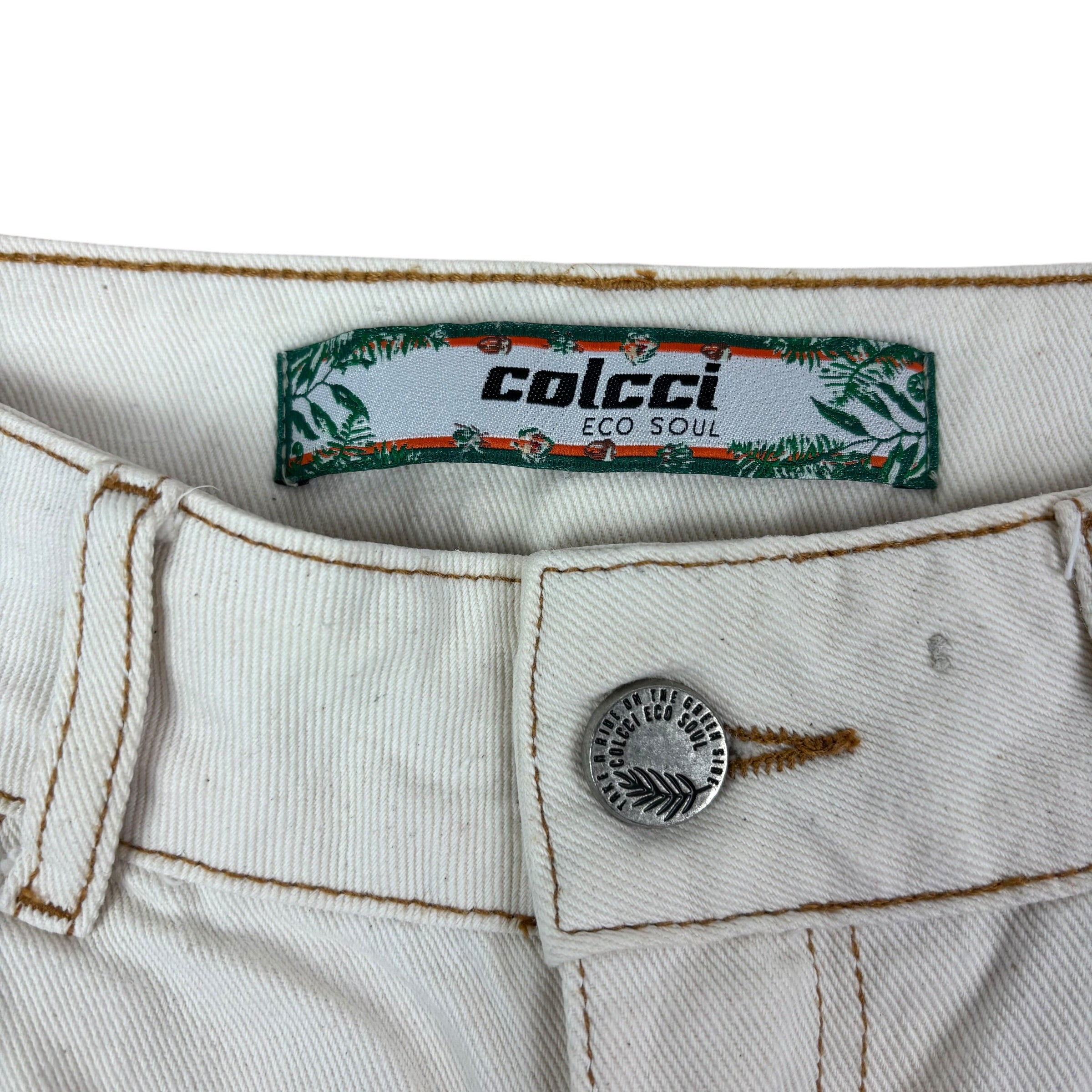 Colcci 90s White Jeans (Women’s XS)