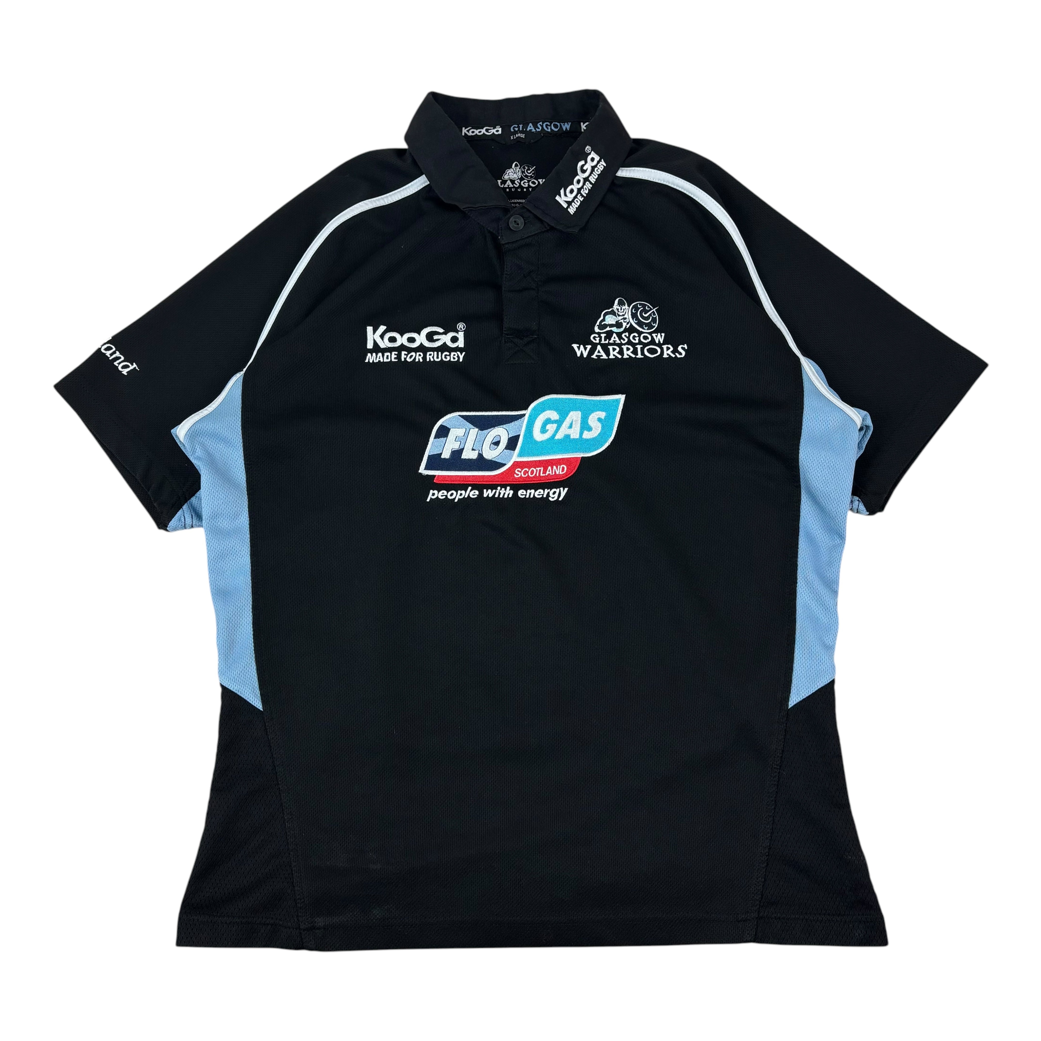 KooGa Glasgow Warriors Rugby Pro 2006/08 Away Jersey (XL)