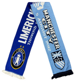 Limerick FC x Manchester City FC 2012 Thomond Park Scarf (OS)
