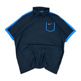 Nike Golf Tour Performance Black & Blue Polo Shirt (XXL)