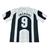 Retro Juventus FC 1997/98 No.9 Inzaghi Home Jersey (XL)