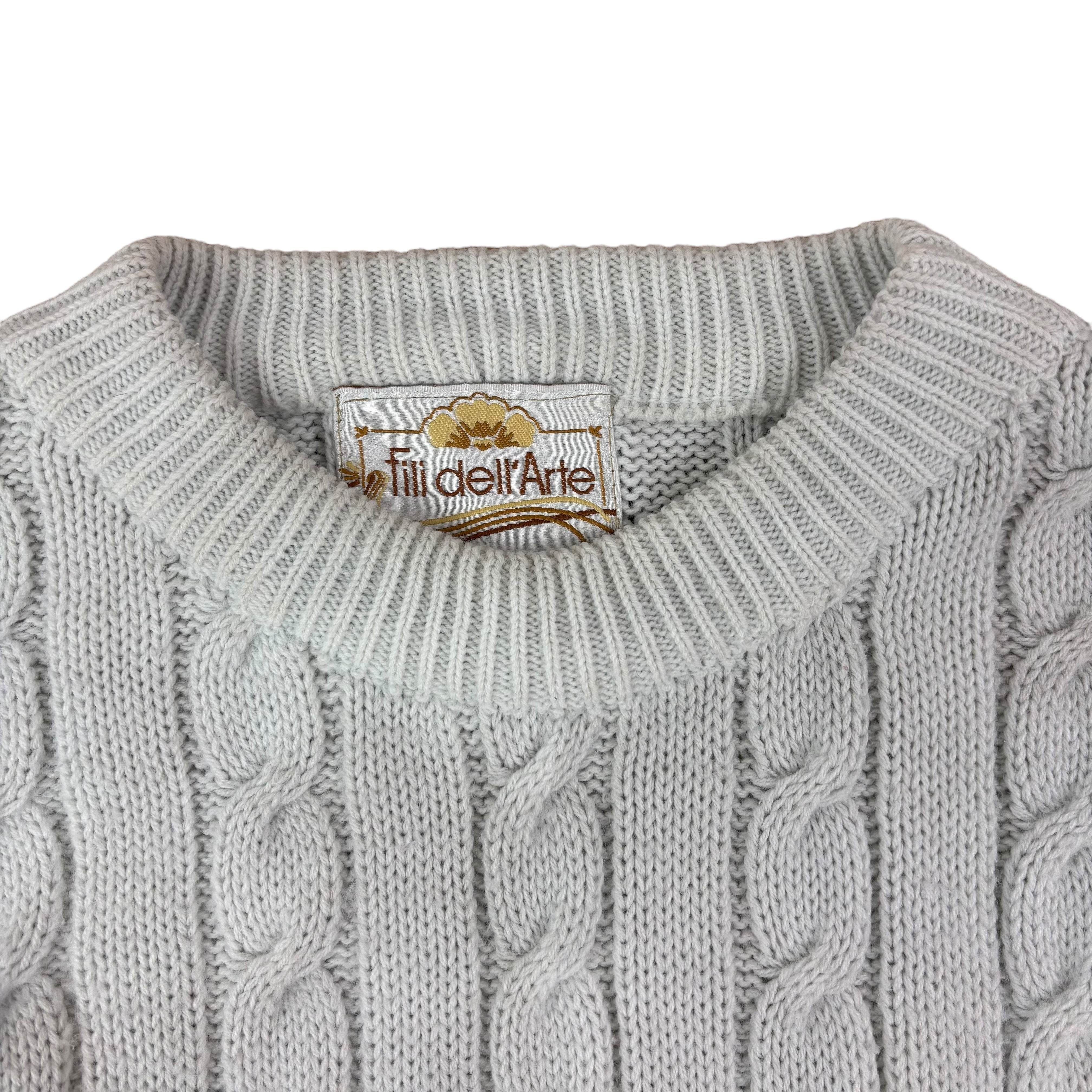 Fili dell’Arte Vintage Knitted Sweater (Women’s M)