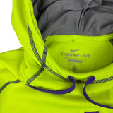 Nike Neon Yellow Spell-Out Hoodie (Women’s M)