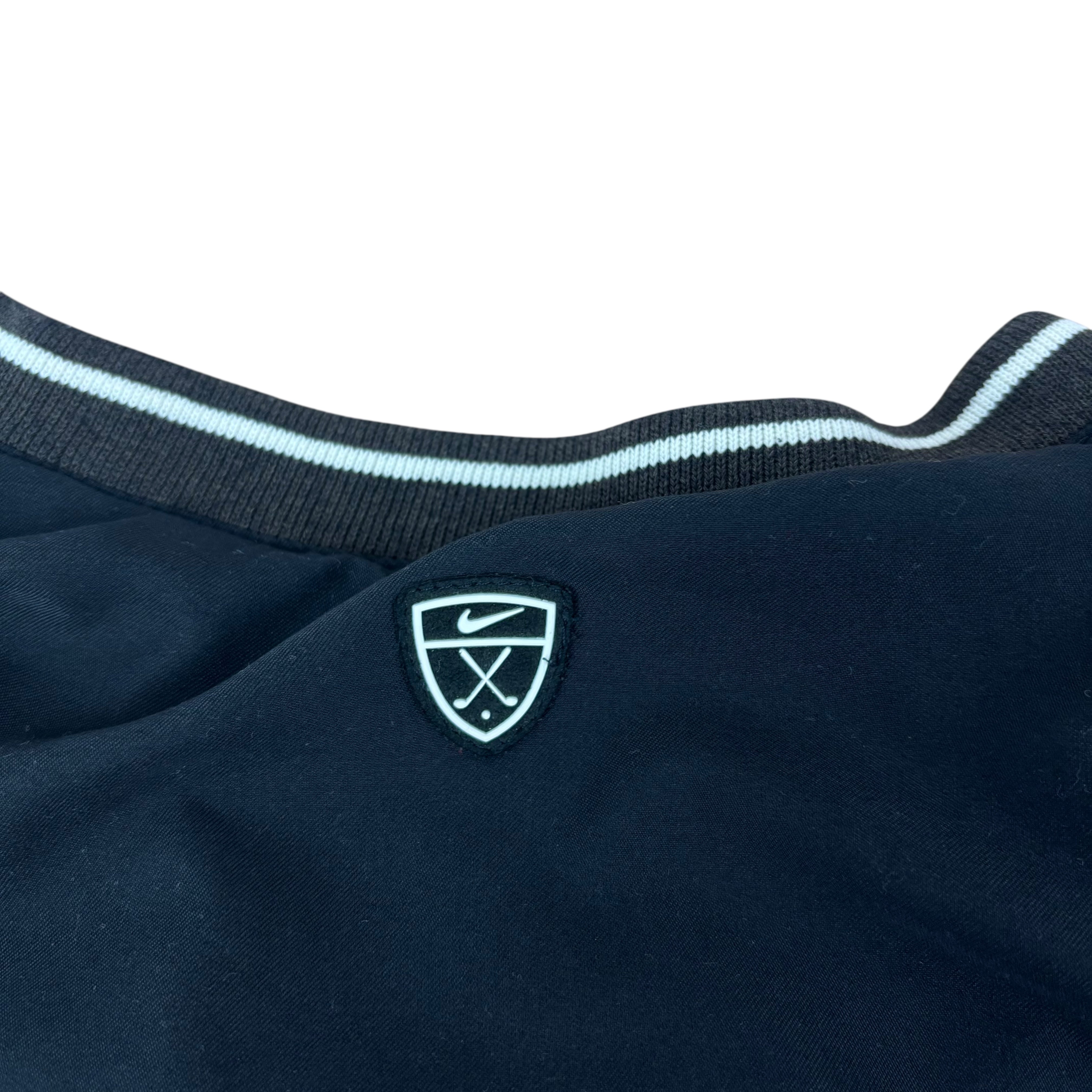 Nike Golf Y2K Black Pull-Over Windbreaker (L)
