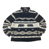 Old Navy Vintage Bear Pattern Fleece (M)