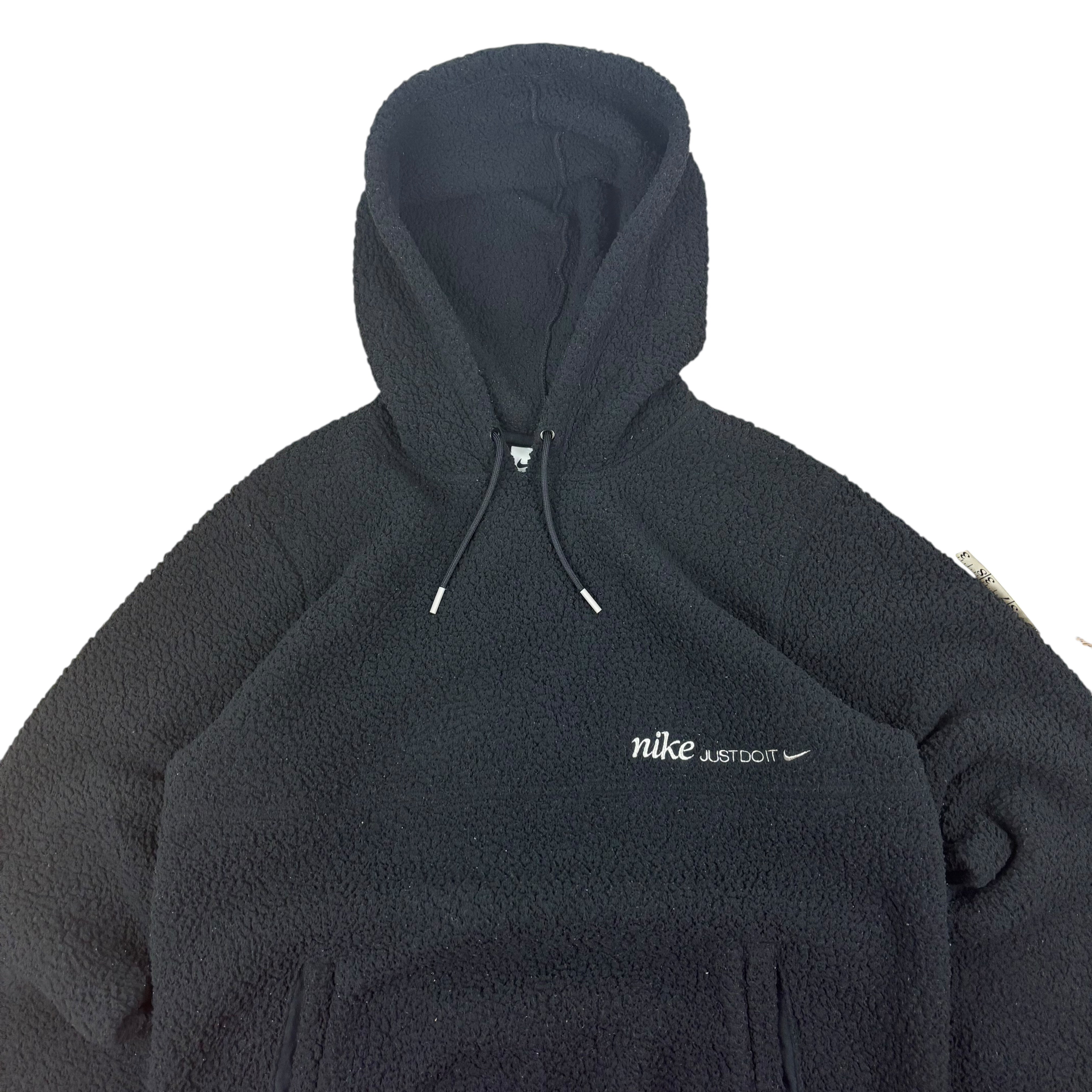 Nike “Just Do It” Black Sherpa Fleece (S)