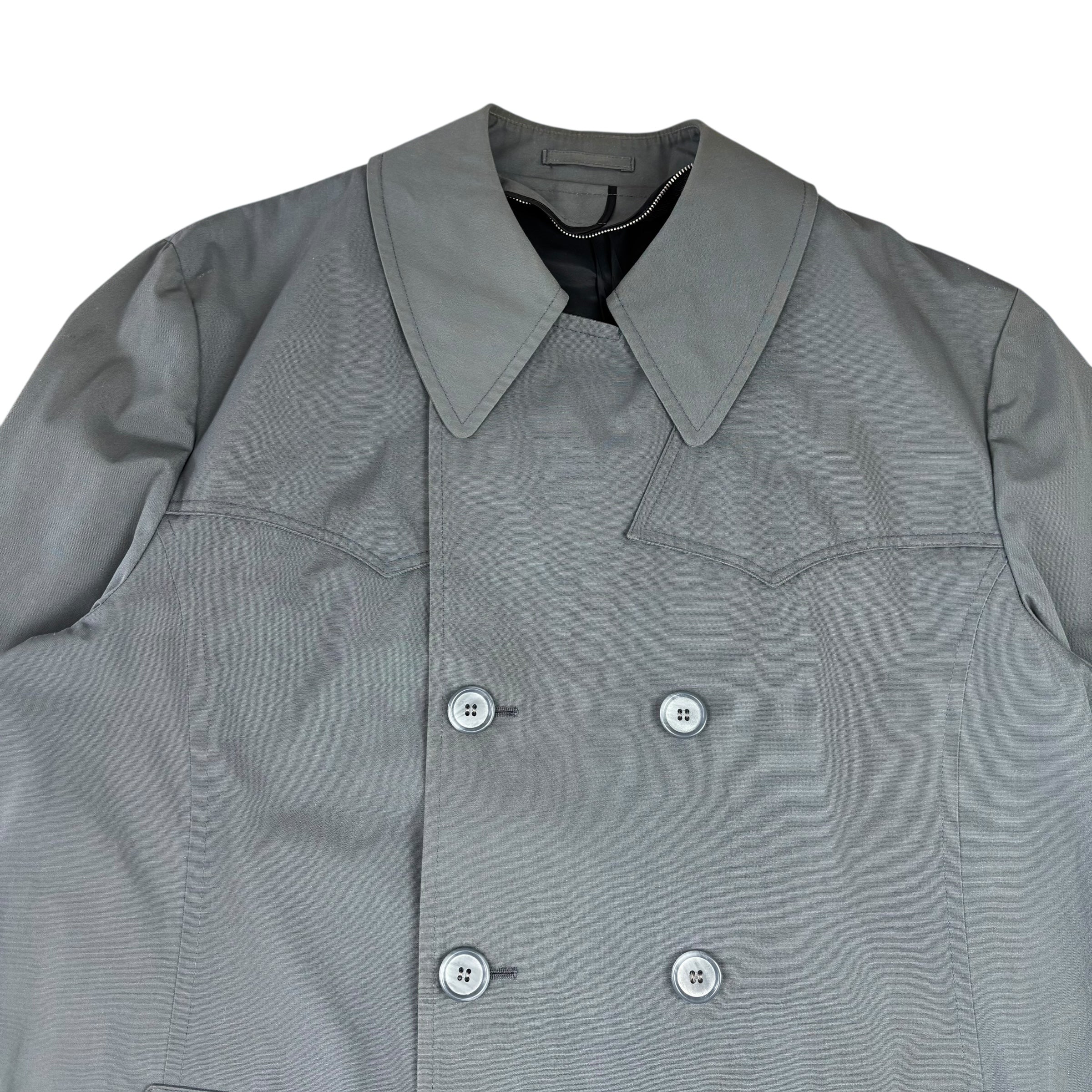 London FOG Vintage Double-Breasted Trench Coat (L)