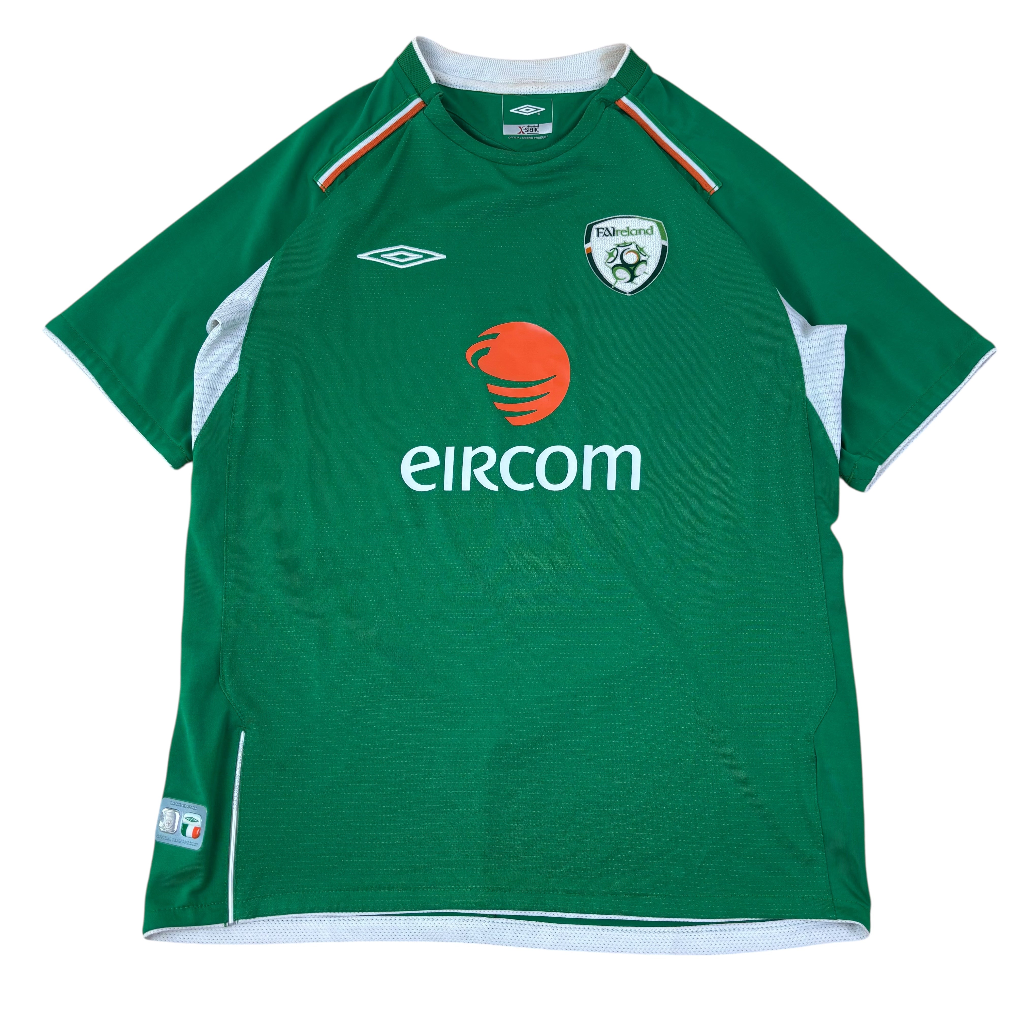 Umbro Ireland National Team 2004/06 Home Jersey (Youth L)