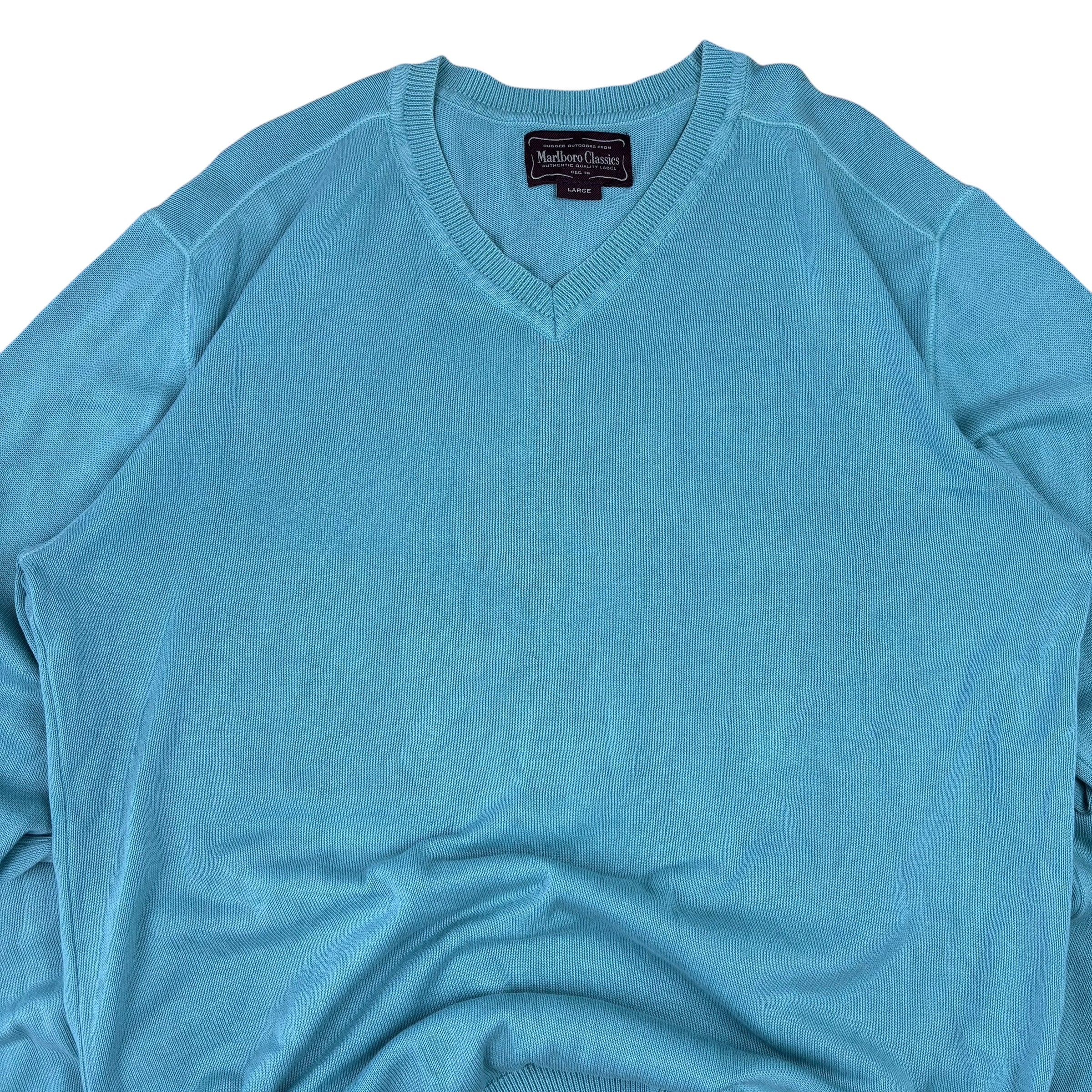 Marlboro Classics 90s Cotton Knitted Sweater (L)