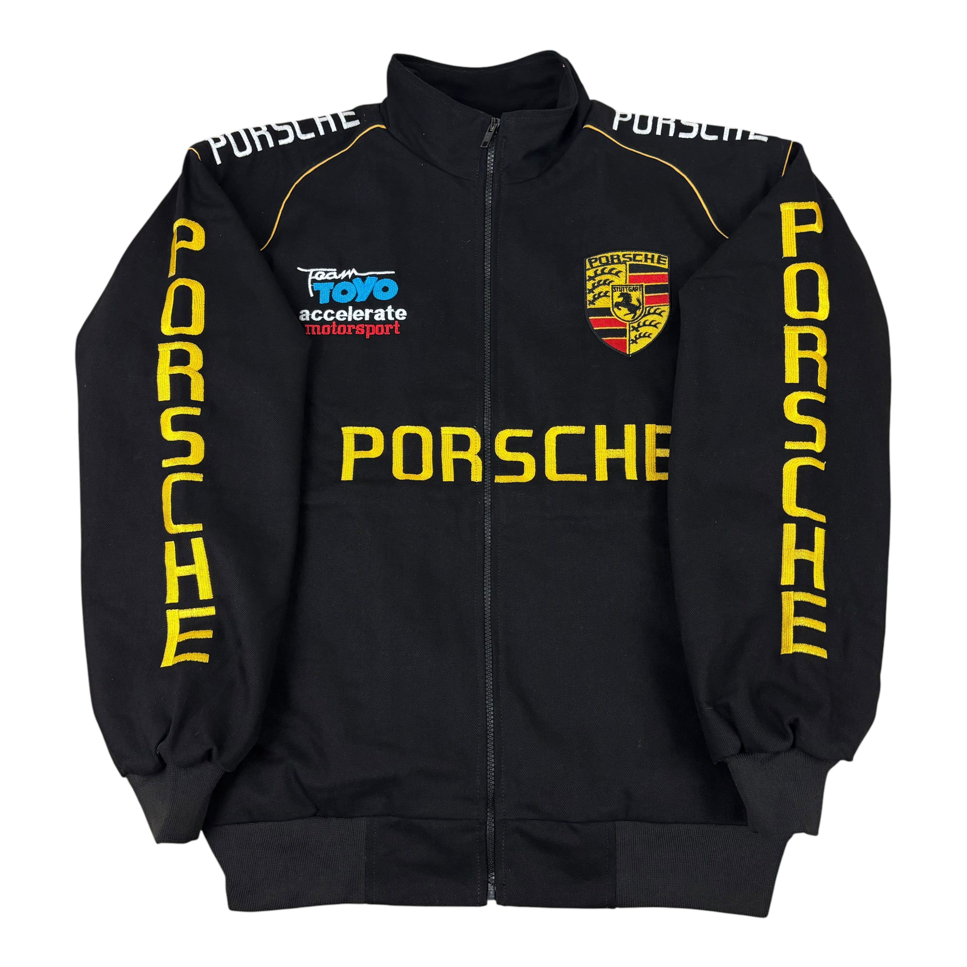 JHDesign Black Porsche Racing Jacket (M-L)
