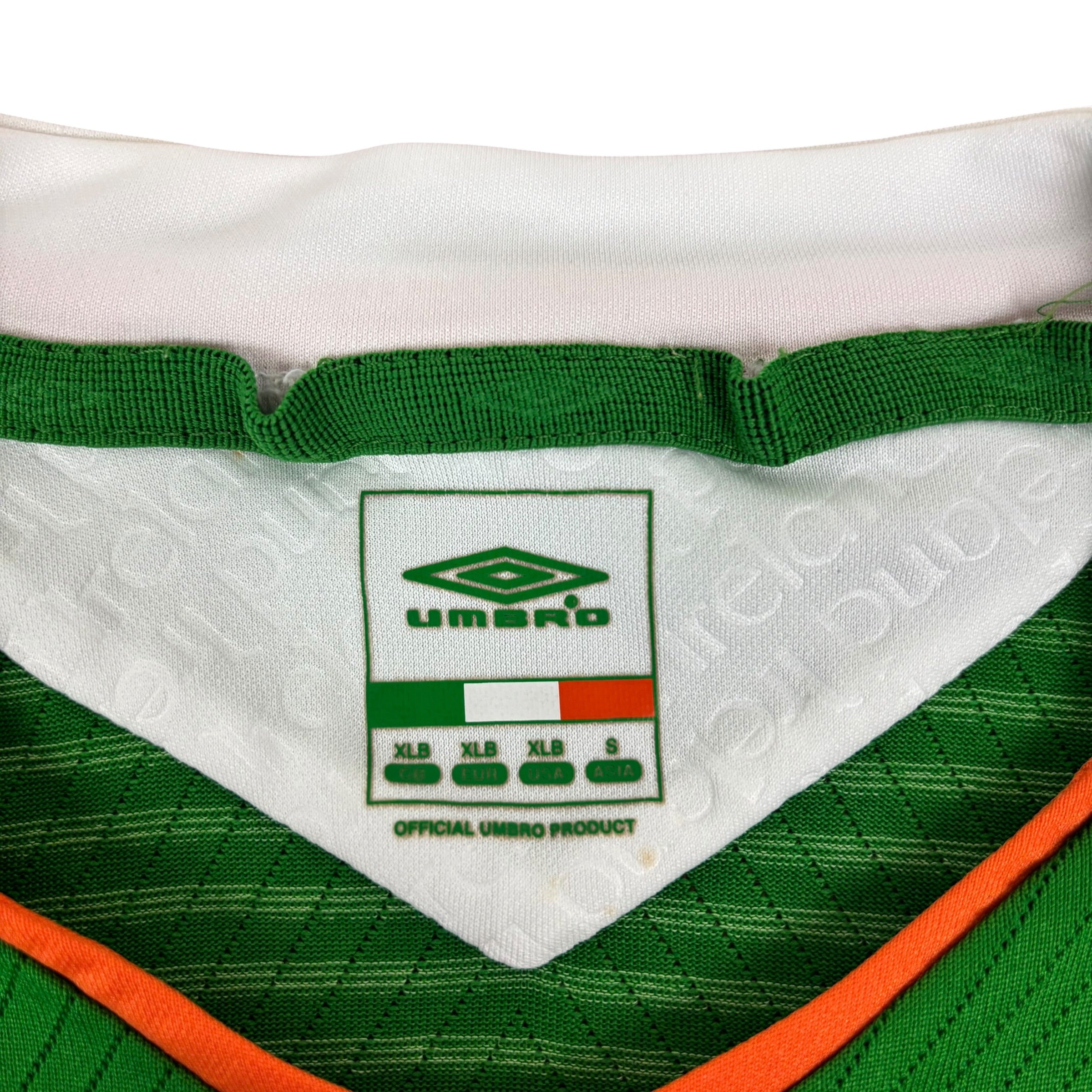 Umbro Ireland National Team FAI 2008/10 Home Jersey (XS)