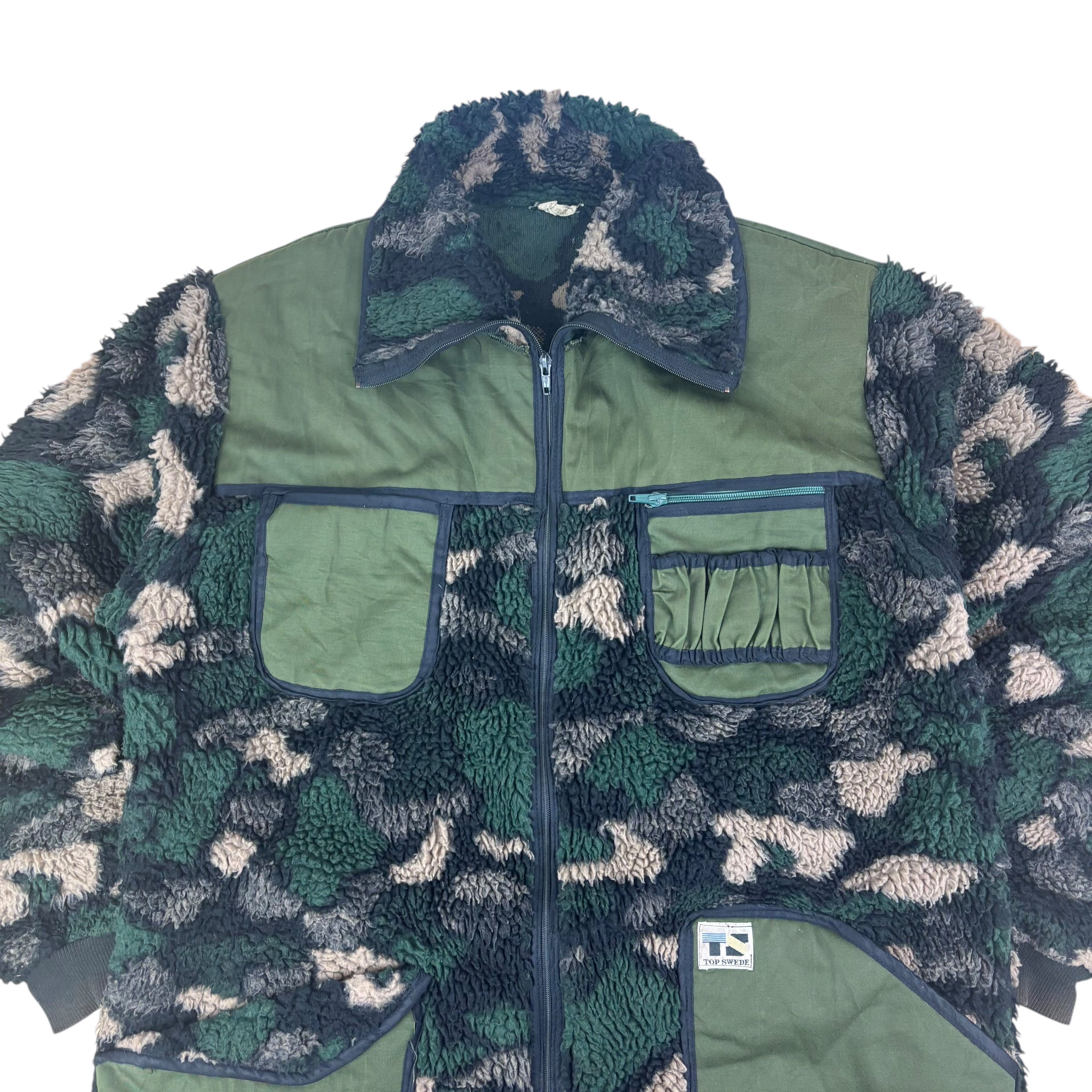 Top Swede Vintage Camo Fleece (L)