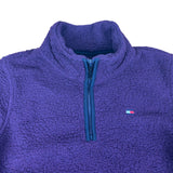 Tommy Hilfiger Purple Q-Zip Sherpa Fleece (Women’s M)