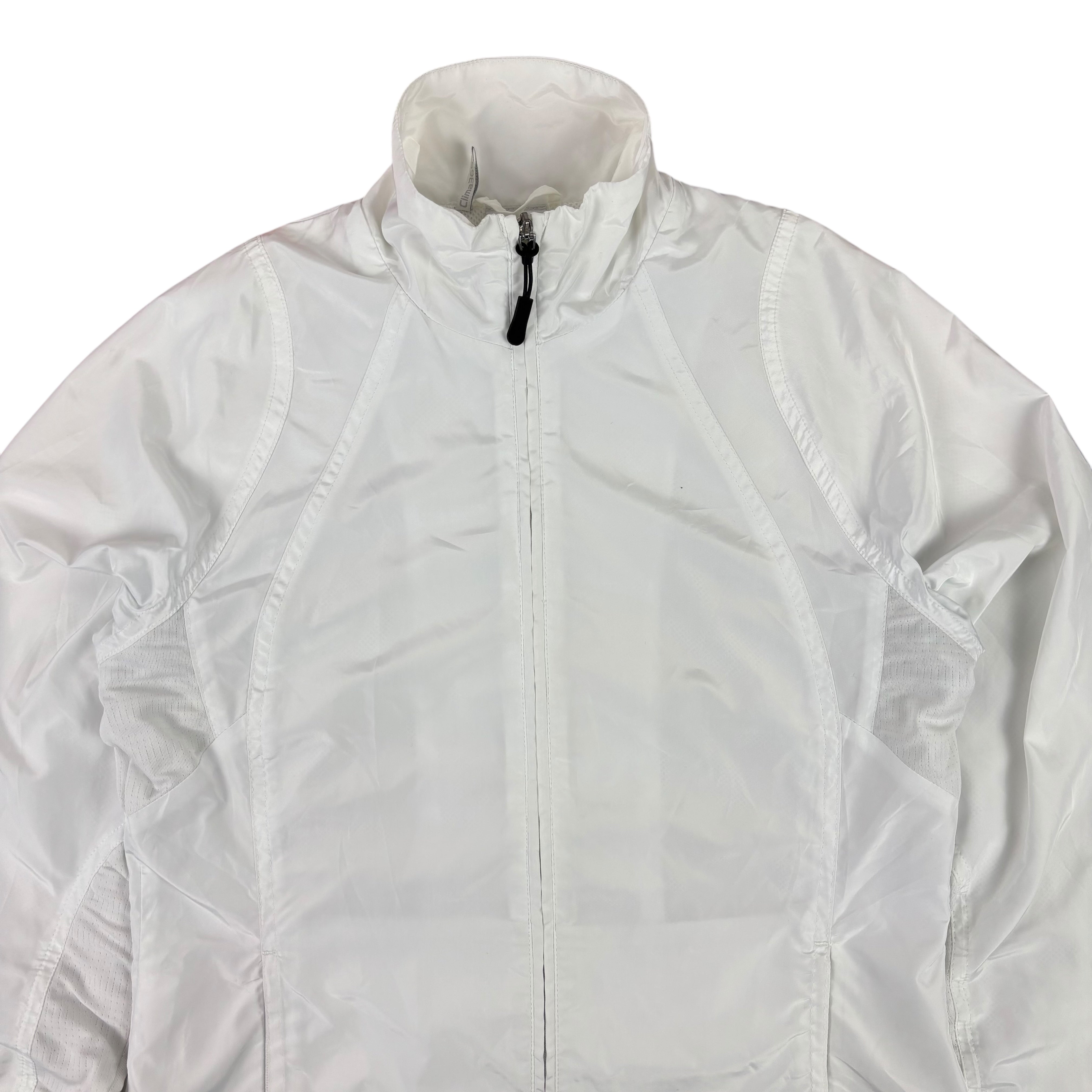 Adidas White Y2K Windbreaker (Women’s S)