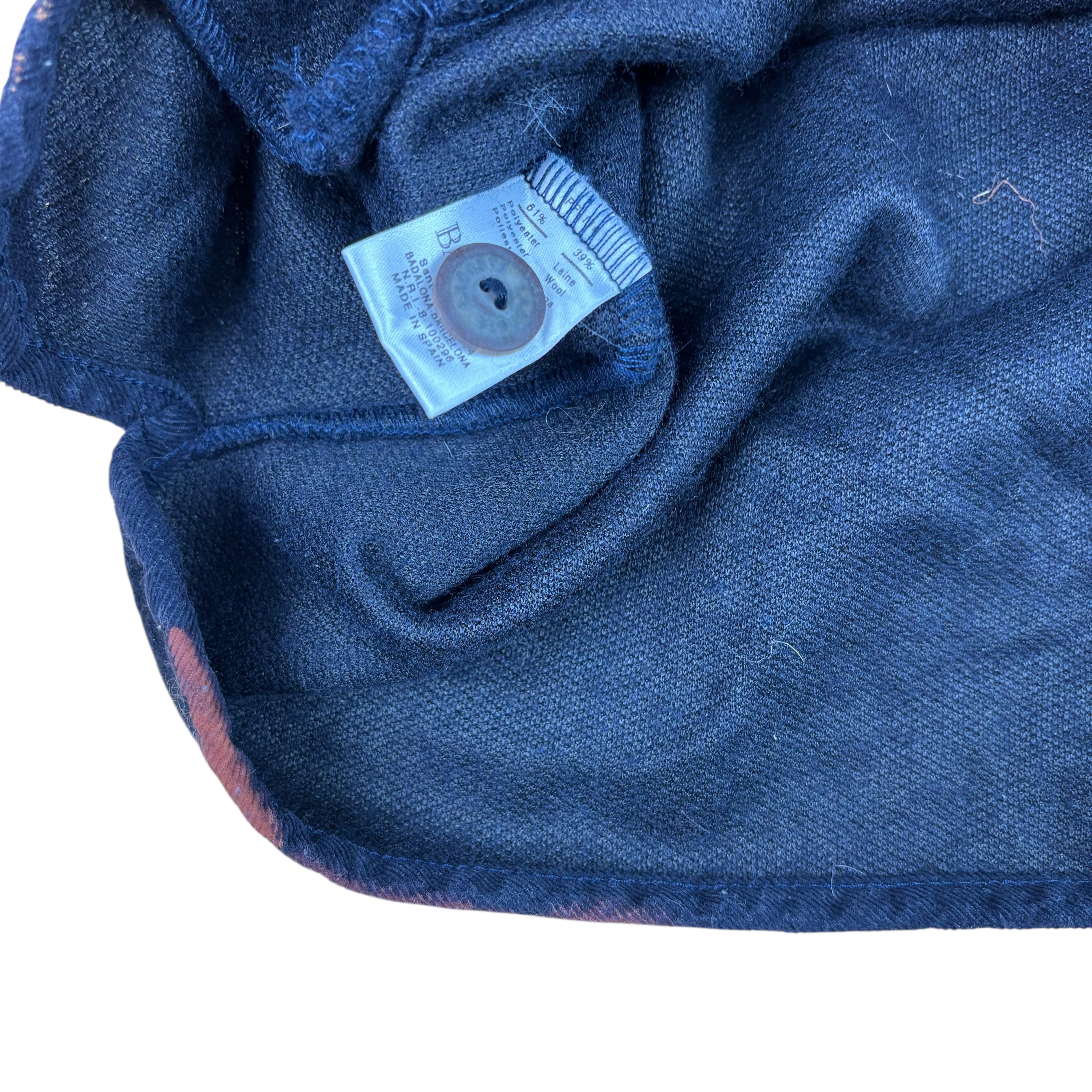 Lacoste 90s Navy Fleece Gilet (Women’s L)