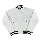 Nike White Y2K Cropped Windbreaker (Women’s M)