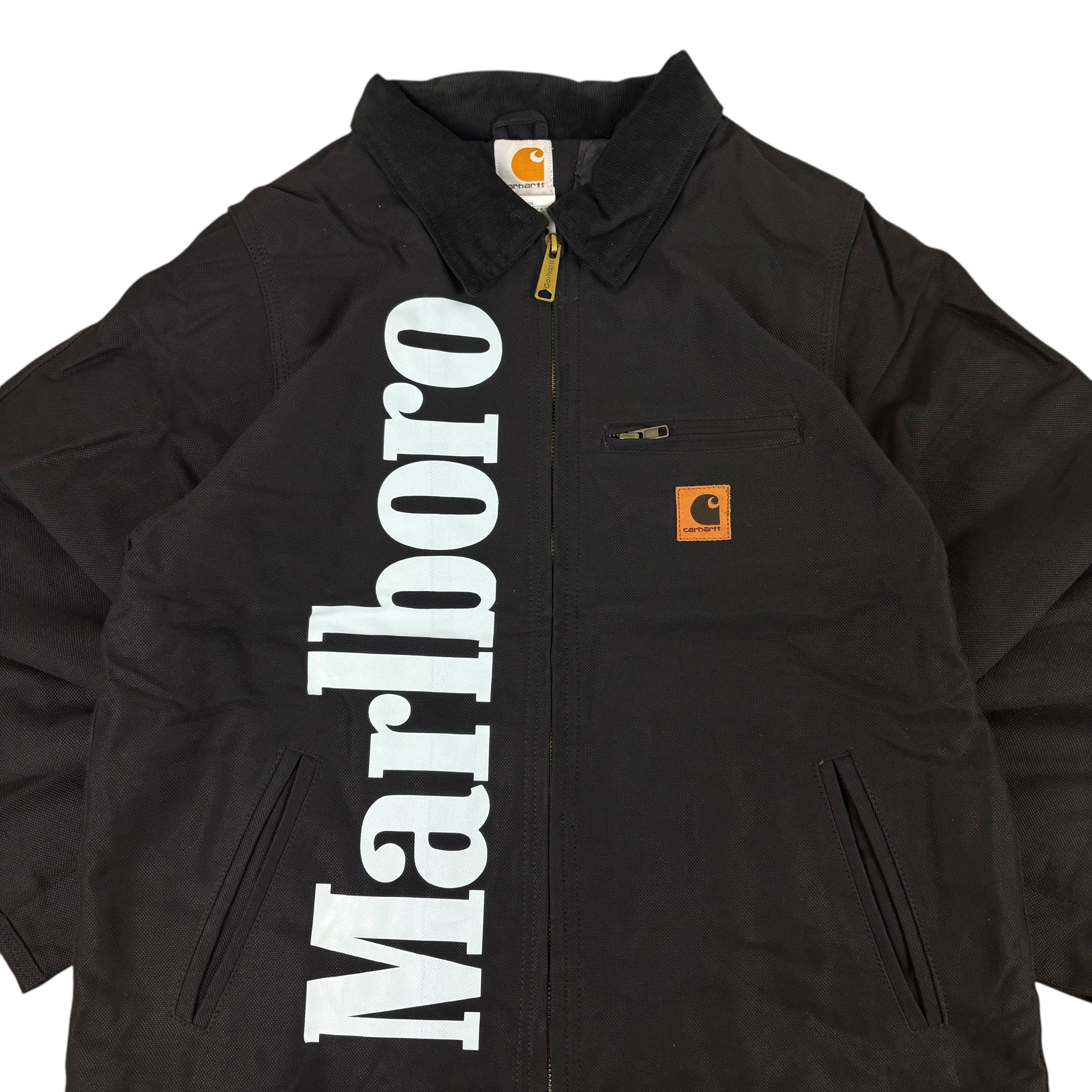 Carhartt Marlboro Black Reworked Detroit Jacket (M)