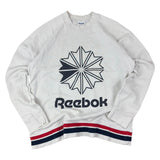 Reebok Classic White Logo Sweater (Women’s L)
