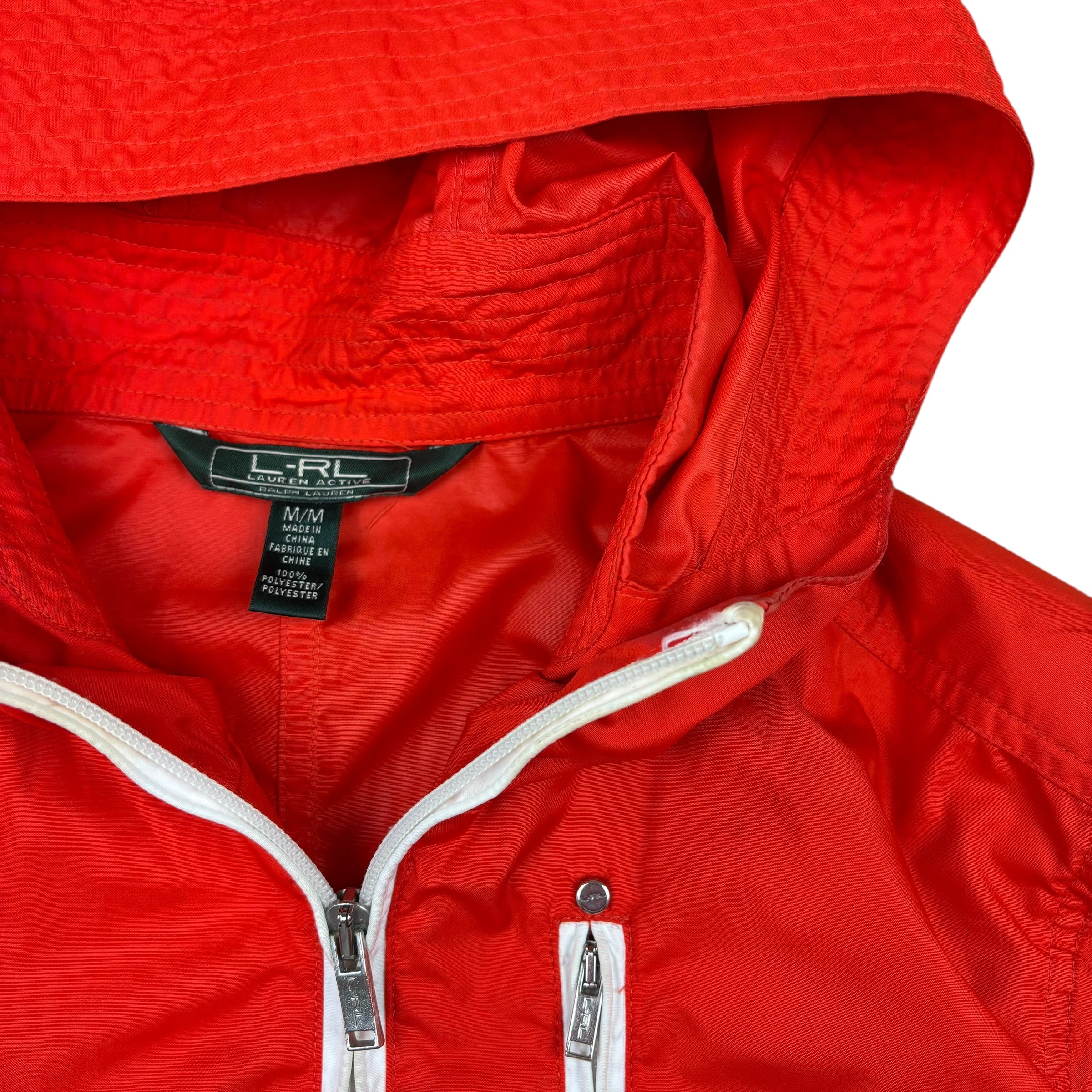 Ralph Lauren Active LRL Orange Adirondack Windbreaker (Women’s M)