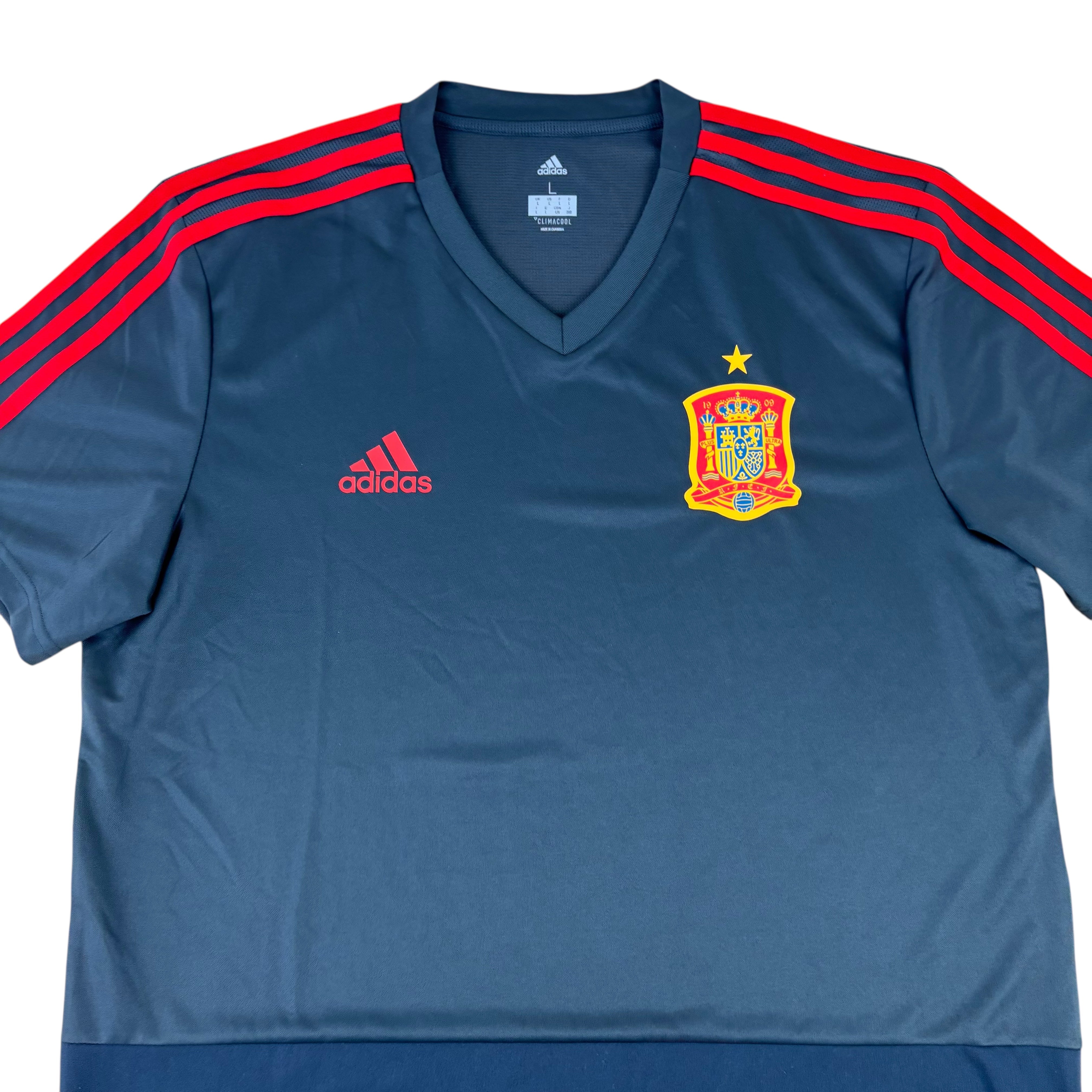 Adidas Spain National Team 2018/19 Training Jersey (L)