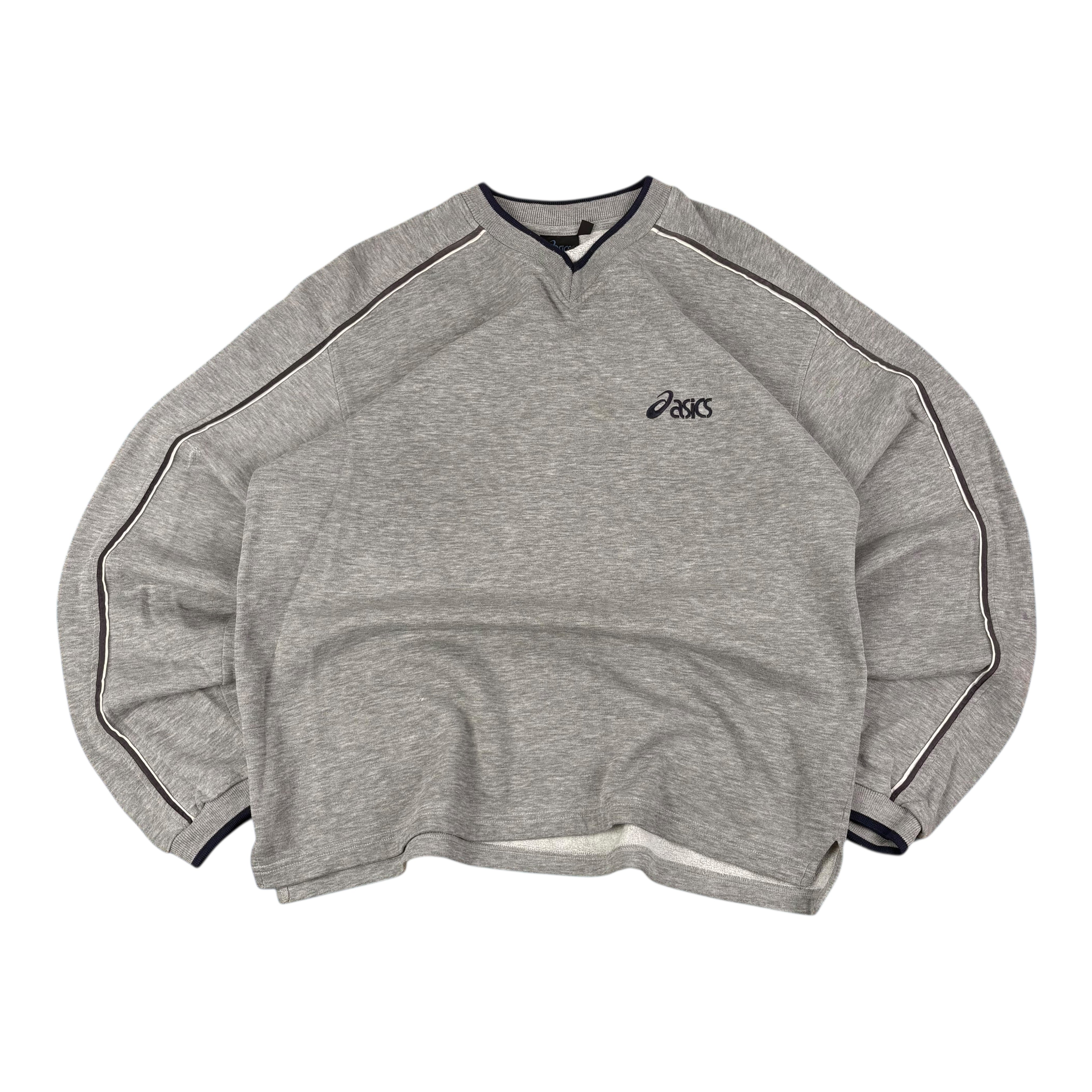 ASICS 90s Grey Sweater (M)