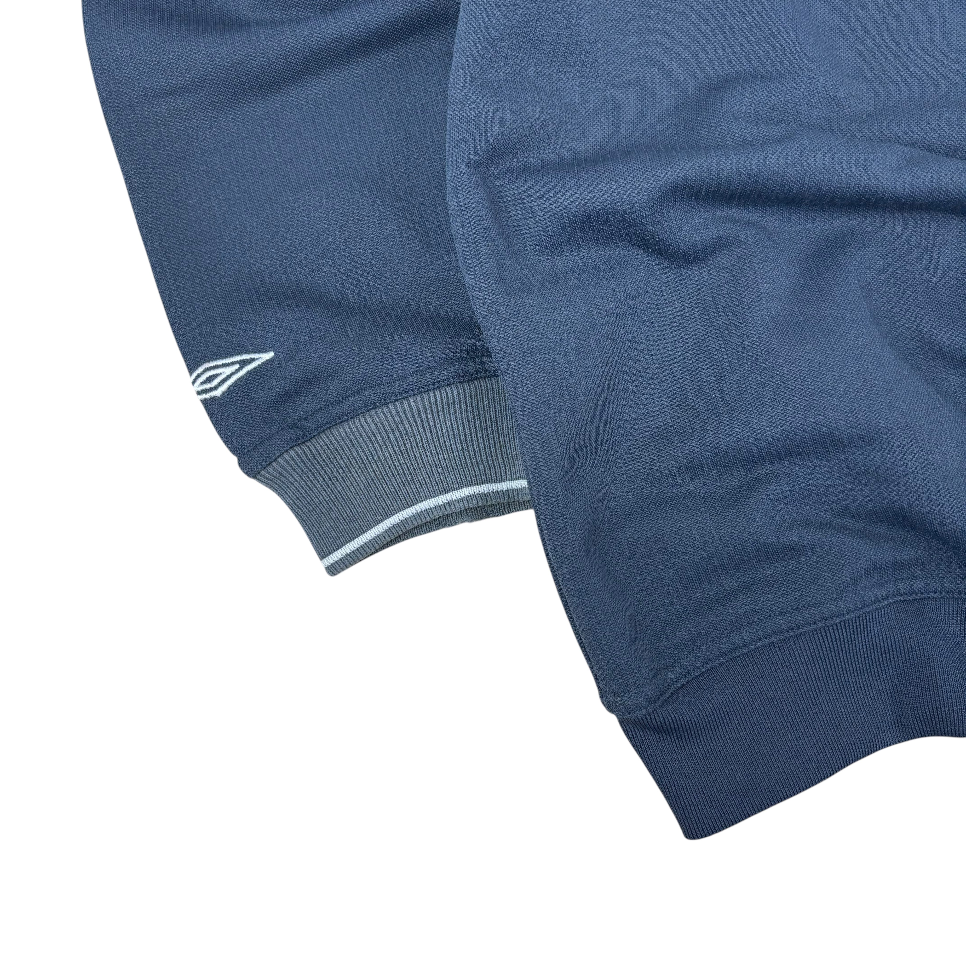 Umbro 90s Navy Logo Sweater (M)