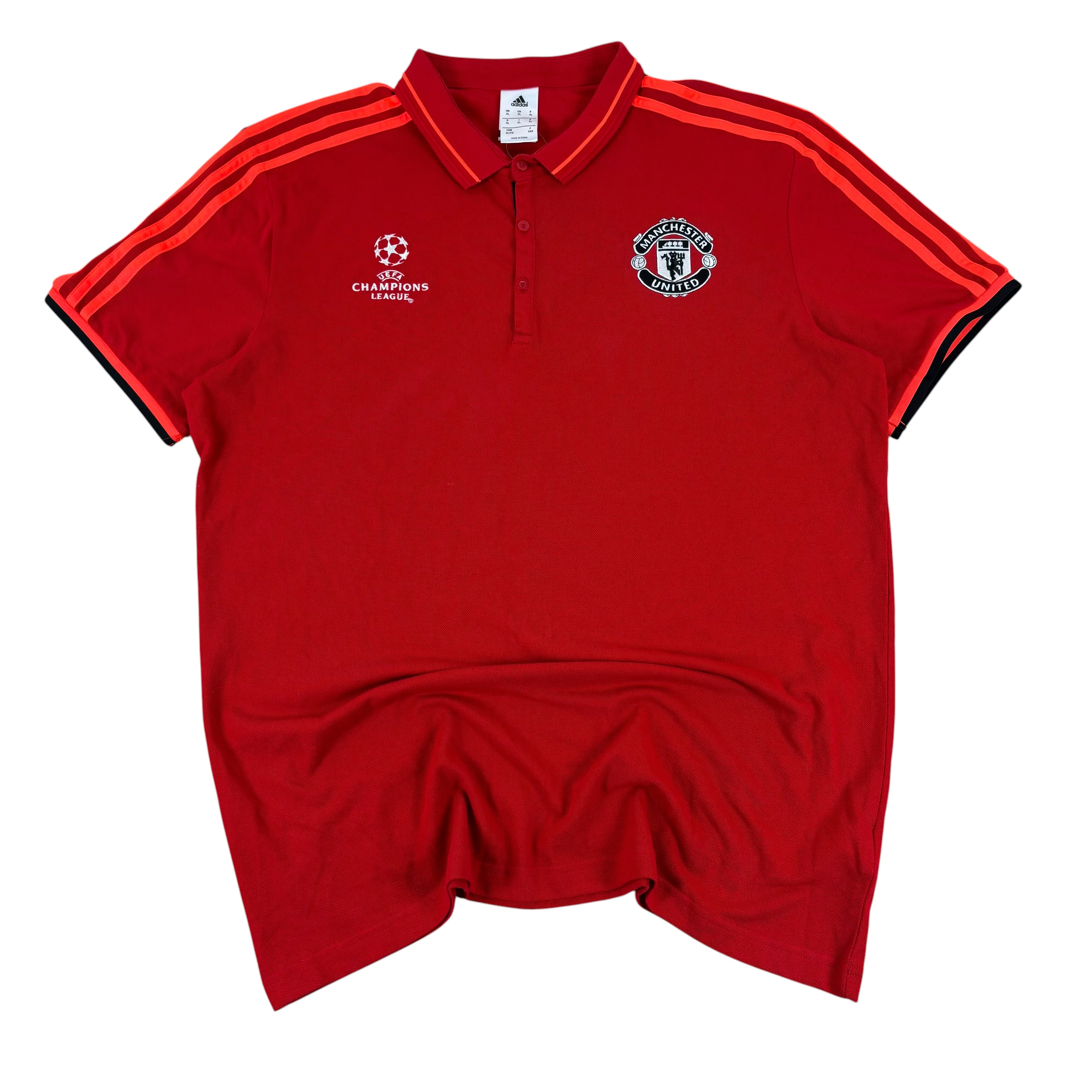 Adidas Manchester United FC 2015/16 Home Polo Shirt BNWT (XL)
