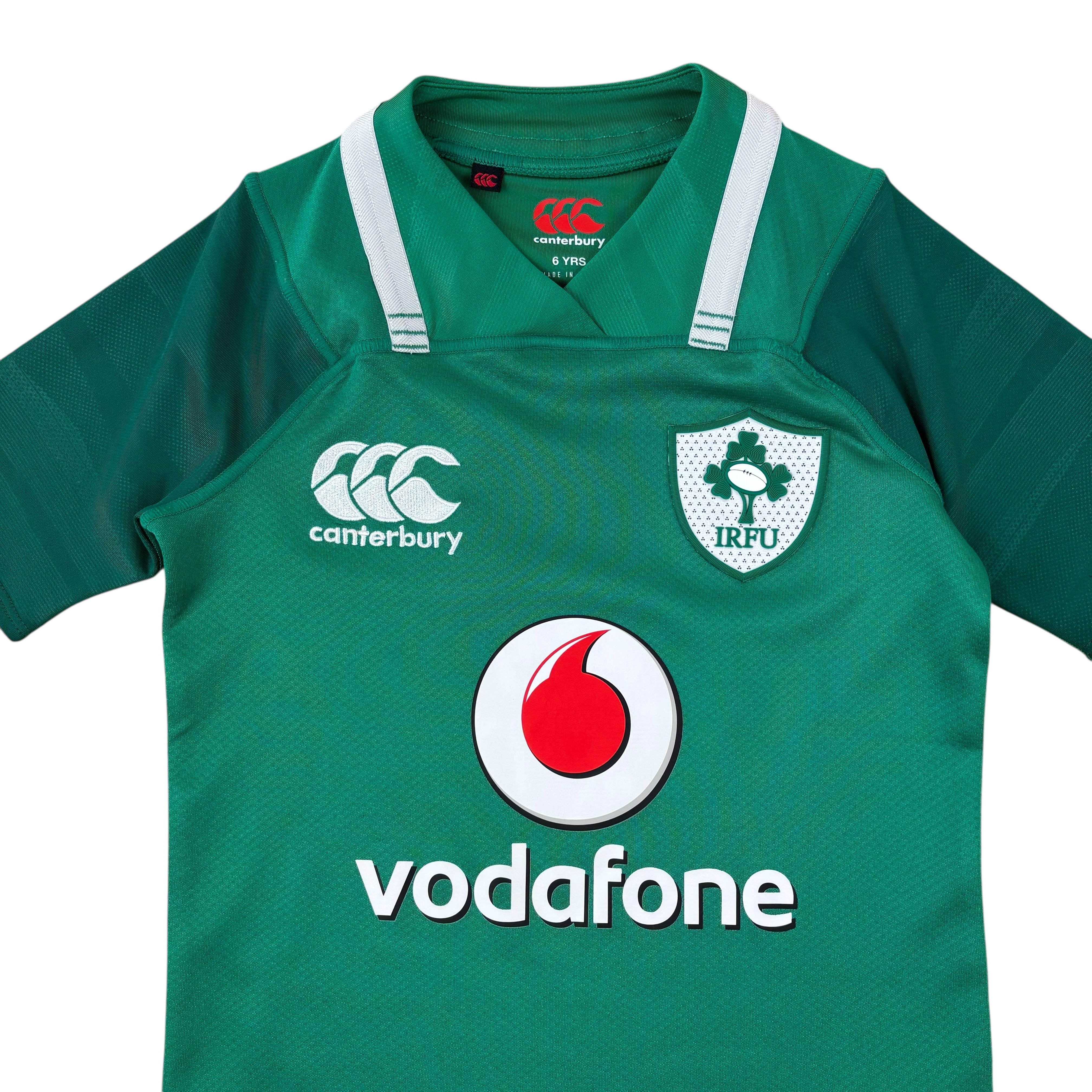 Canterbury Ireland Rugby IRFU 2017/18 Home Jersey (6yrs)