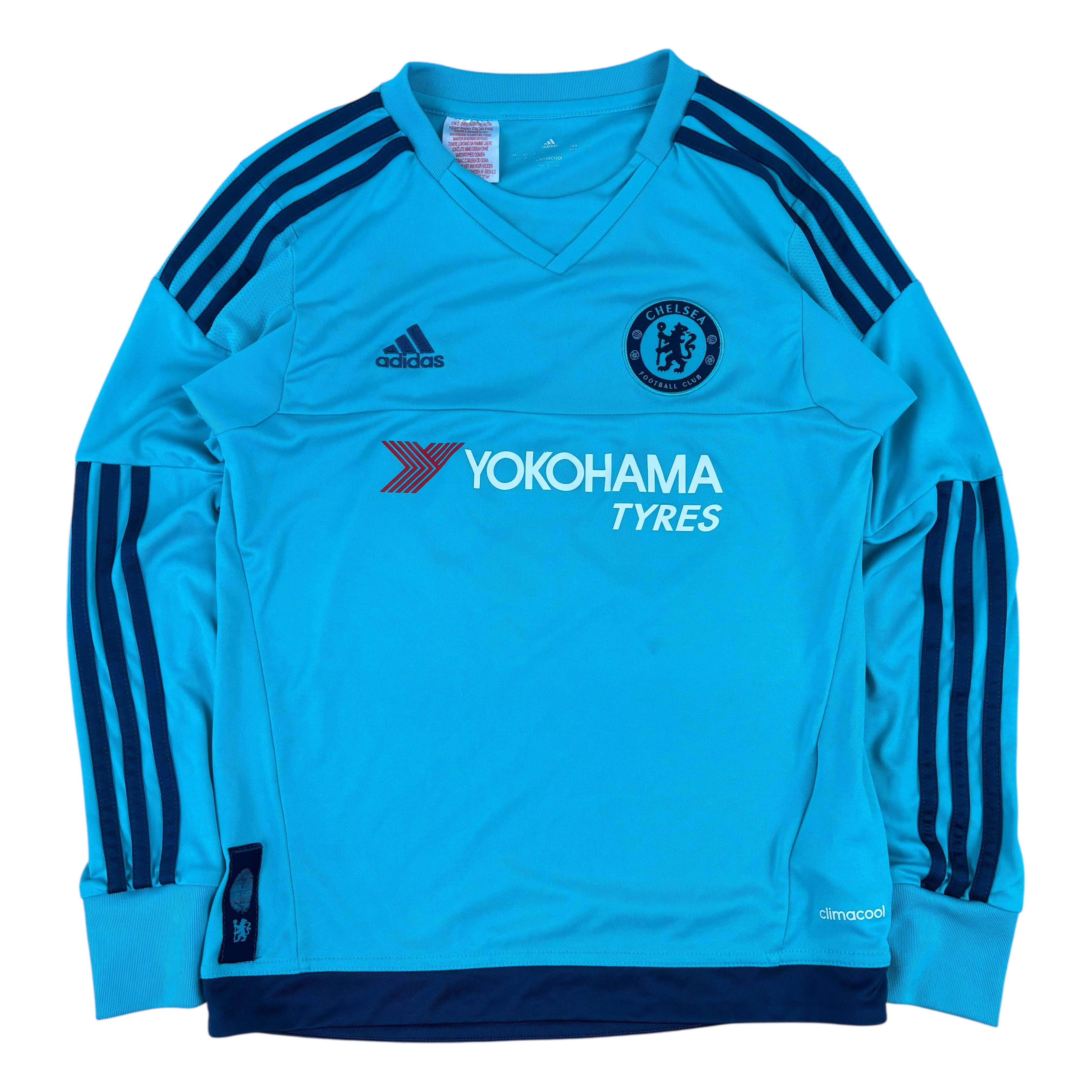 Adidas Chelsea FC 2015/16 Courtois No.13 Goalkeeper Jersey (11-12yrs)