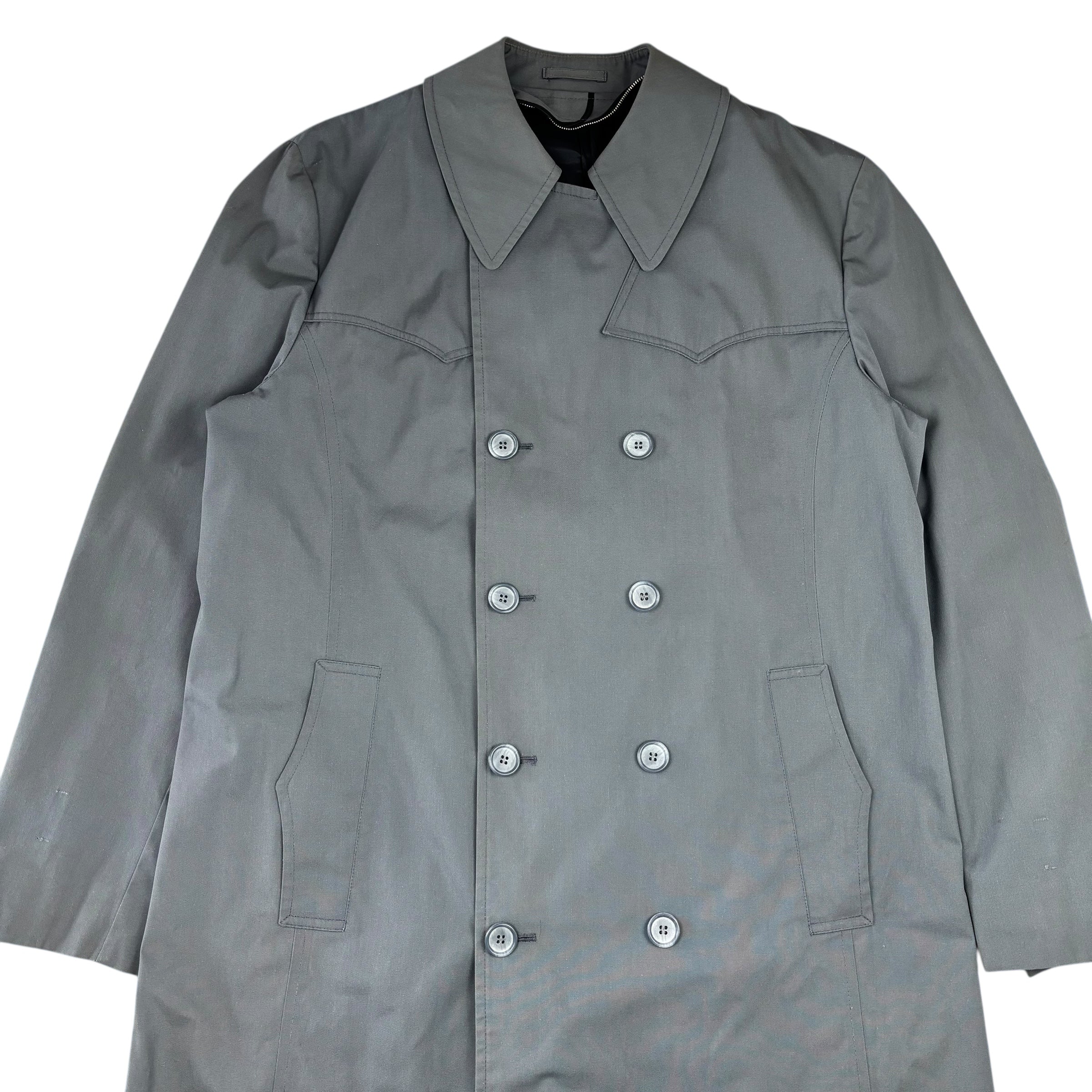 London FOG Vintage Double-Breasted Trench Coat (L)