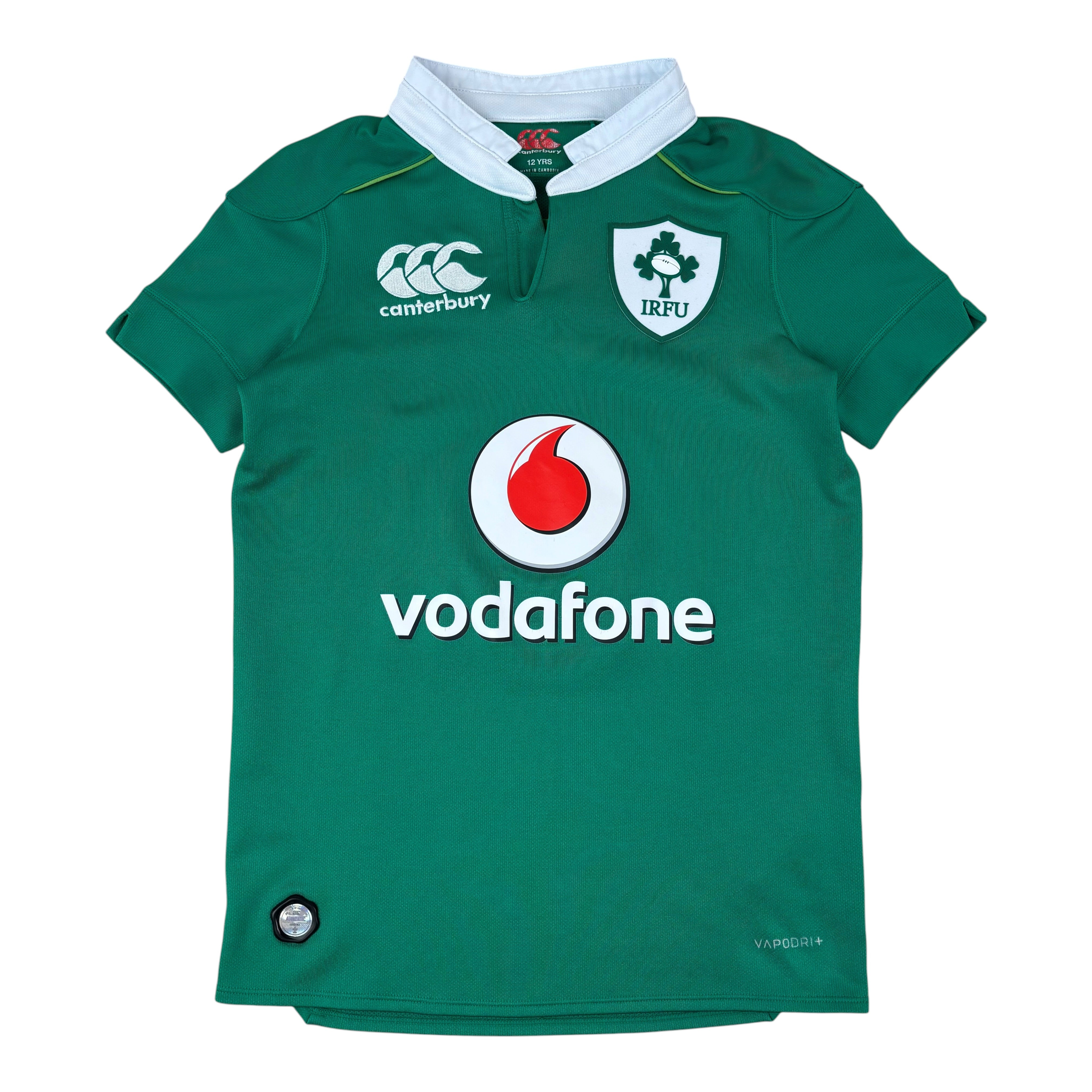 Canterbury Ireland Rugby IRFU 2016/17 Home Jersey (12yrs)