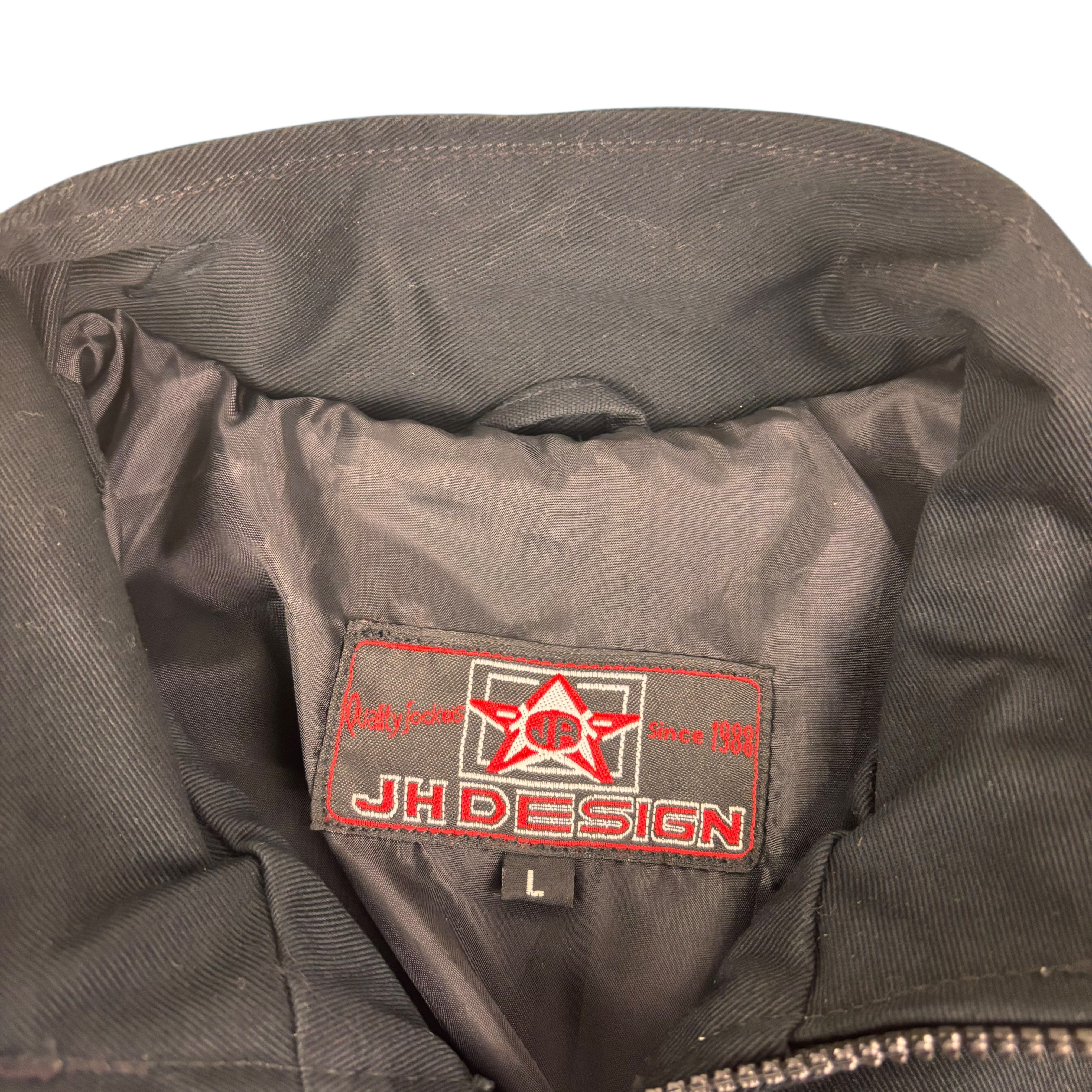 JHDesign Black Porsche Racing Jacket (L)