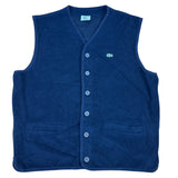Lacoste 90s Navy Fleece Gilet (Women’s L)