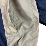 Adidas Y2K Navy Fleece-Lined Q-Zip Jacket (S)