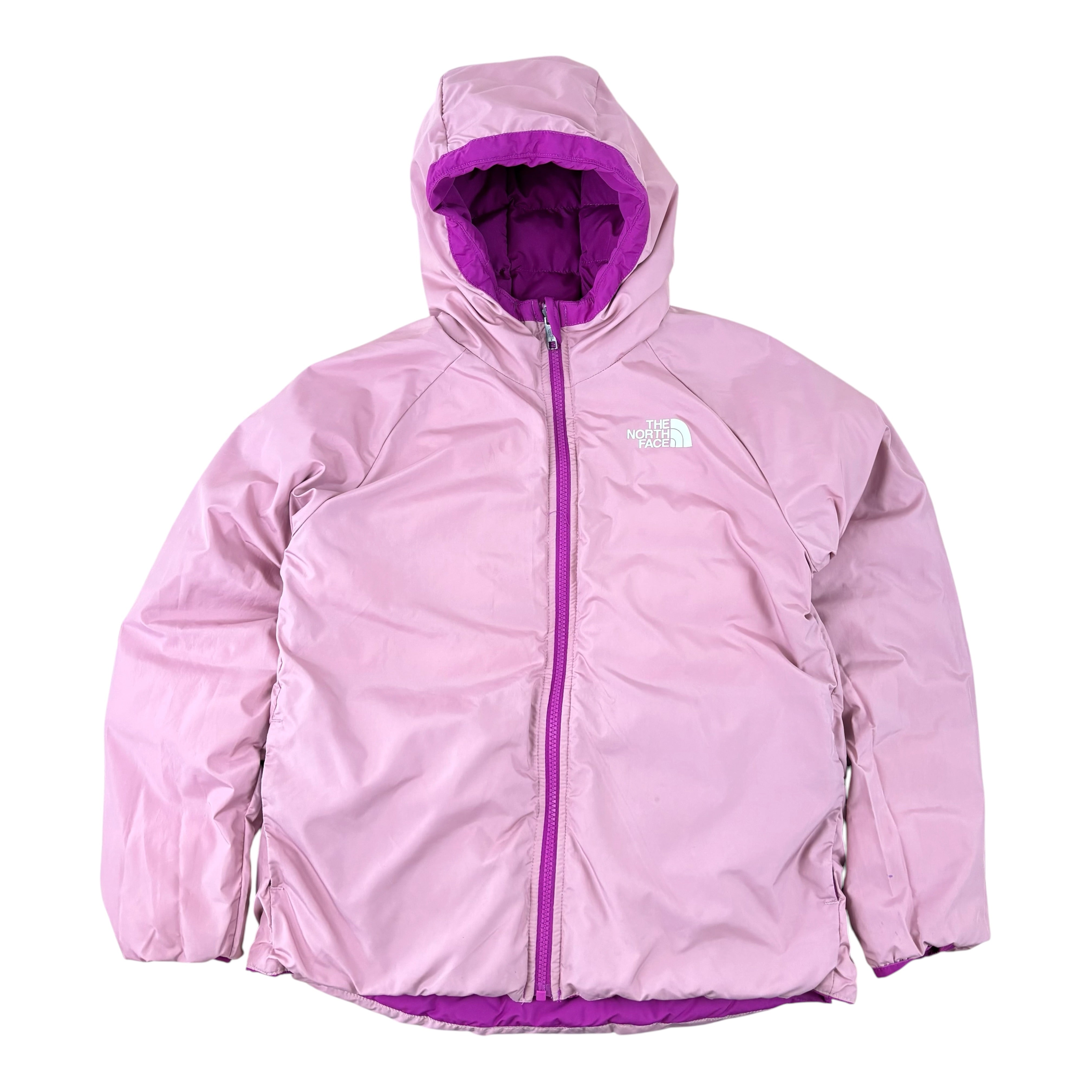 The North Face Pink & Purple Reversible Puffer Jacket (12yrs)