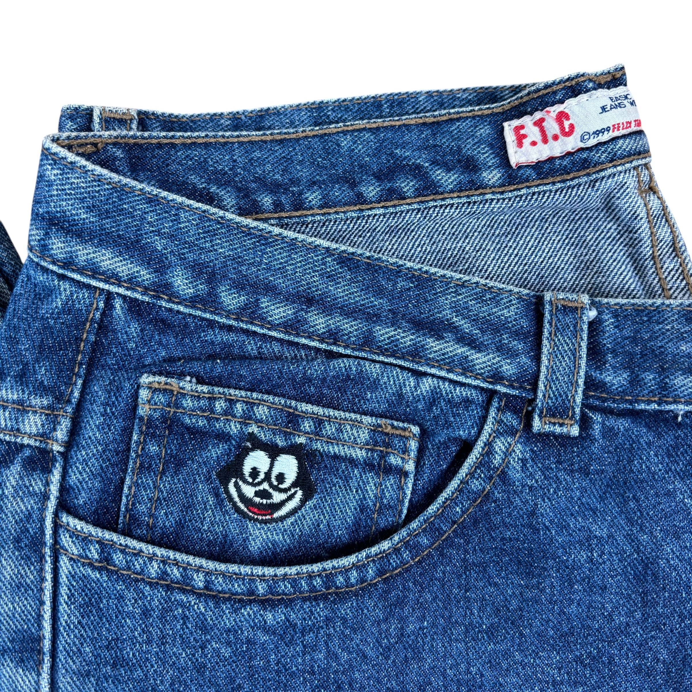 Felix The Cat 90s Jeans (Women’s L)
