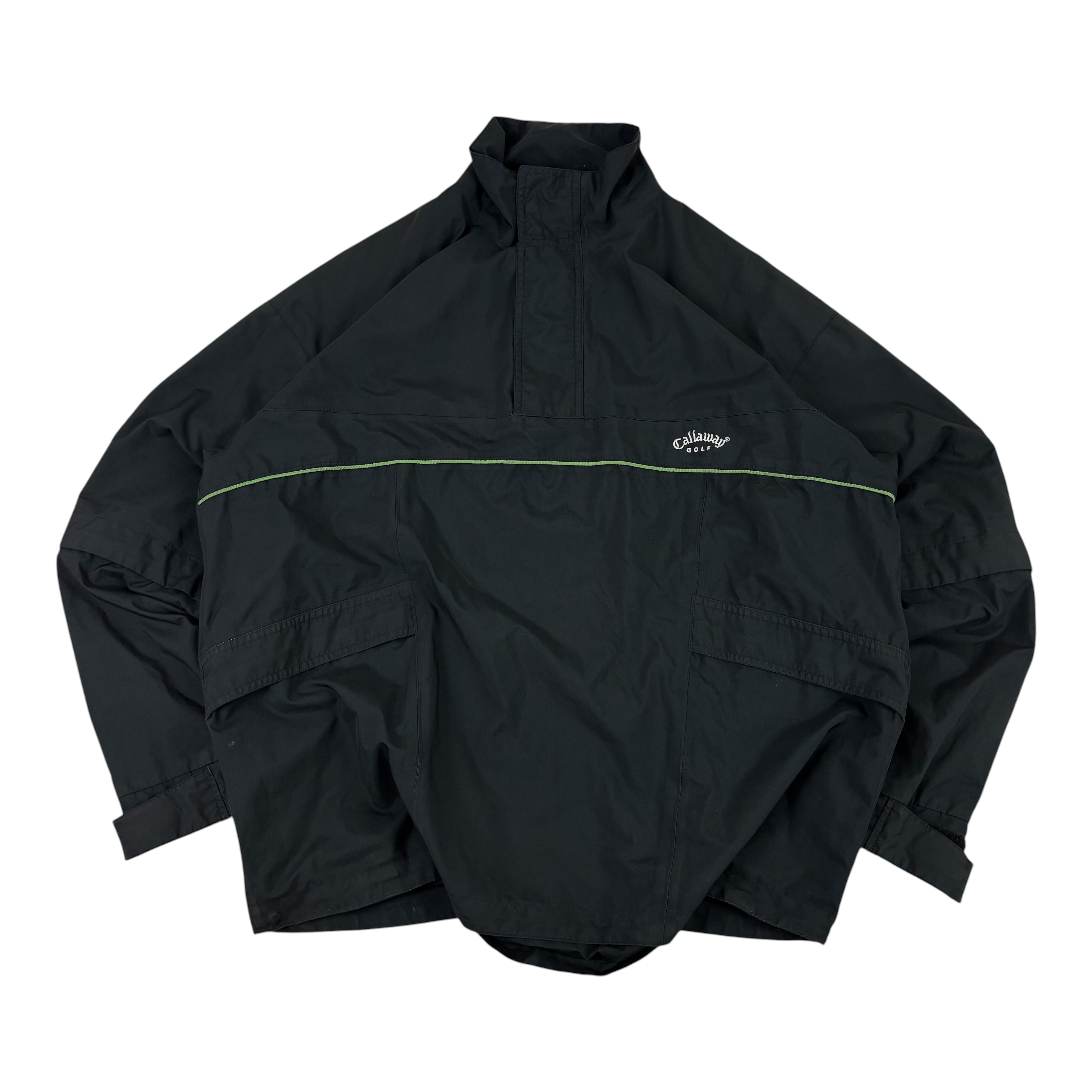 Callaway Golf Black Q-Zip Windbreaker (M)