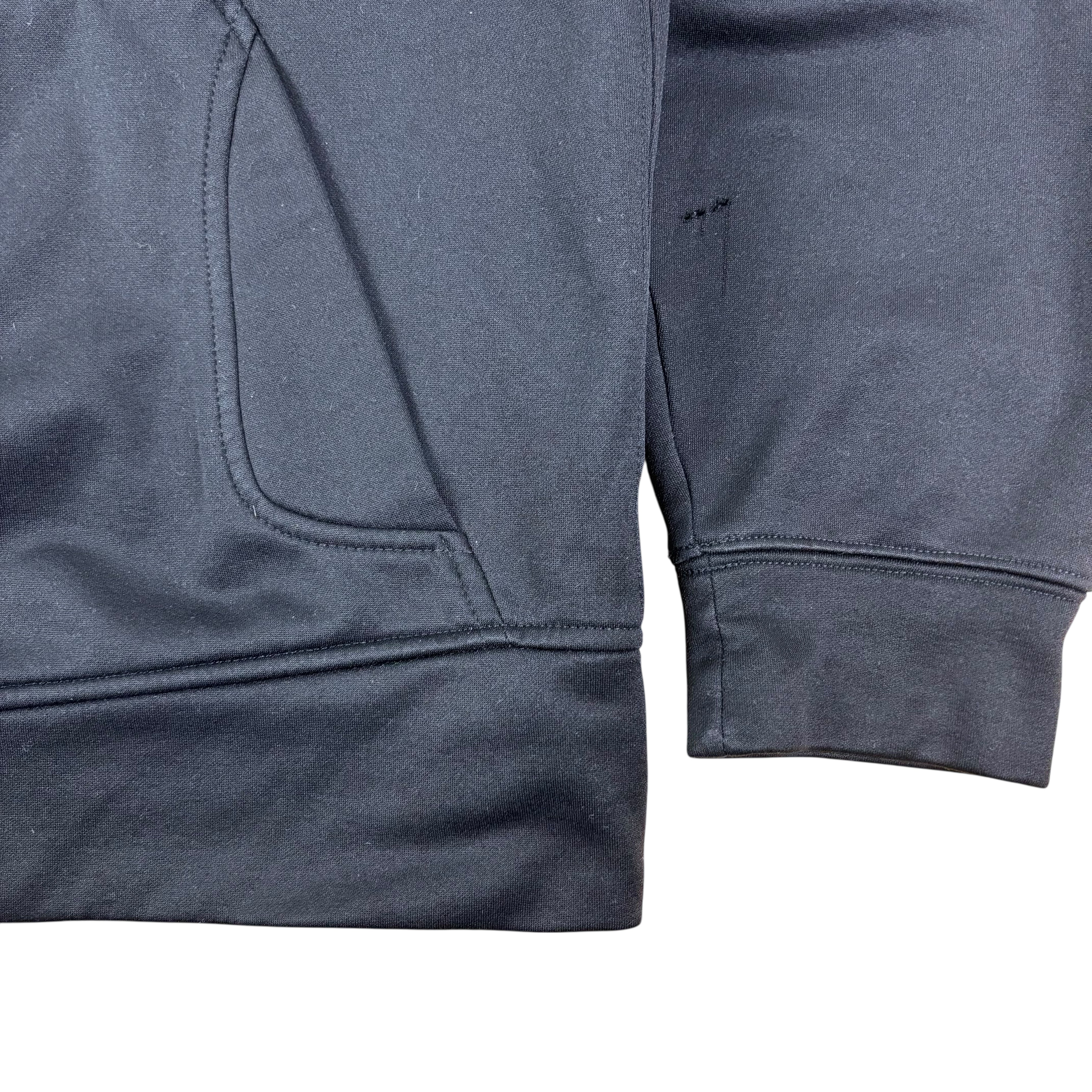 The North Face Black & Blue Fleece Hoodie (M)