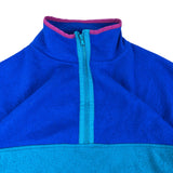Active Wear Vintage Q-Zip Colourblock Fleece (L)