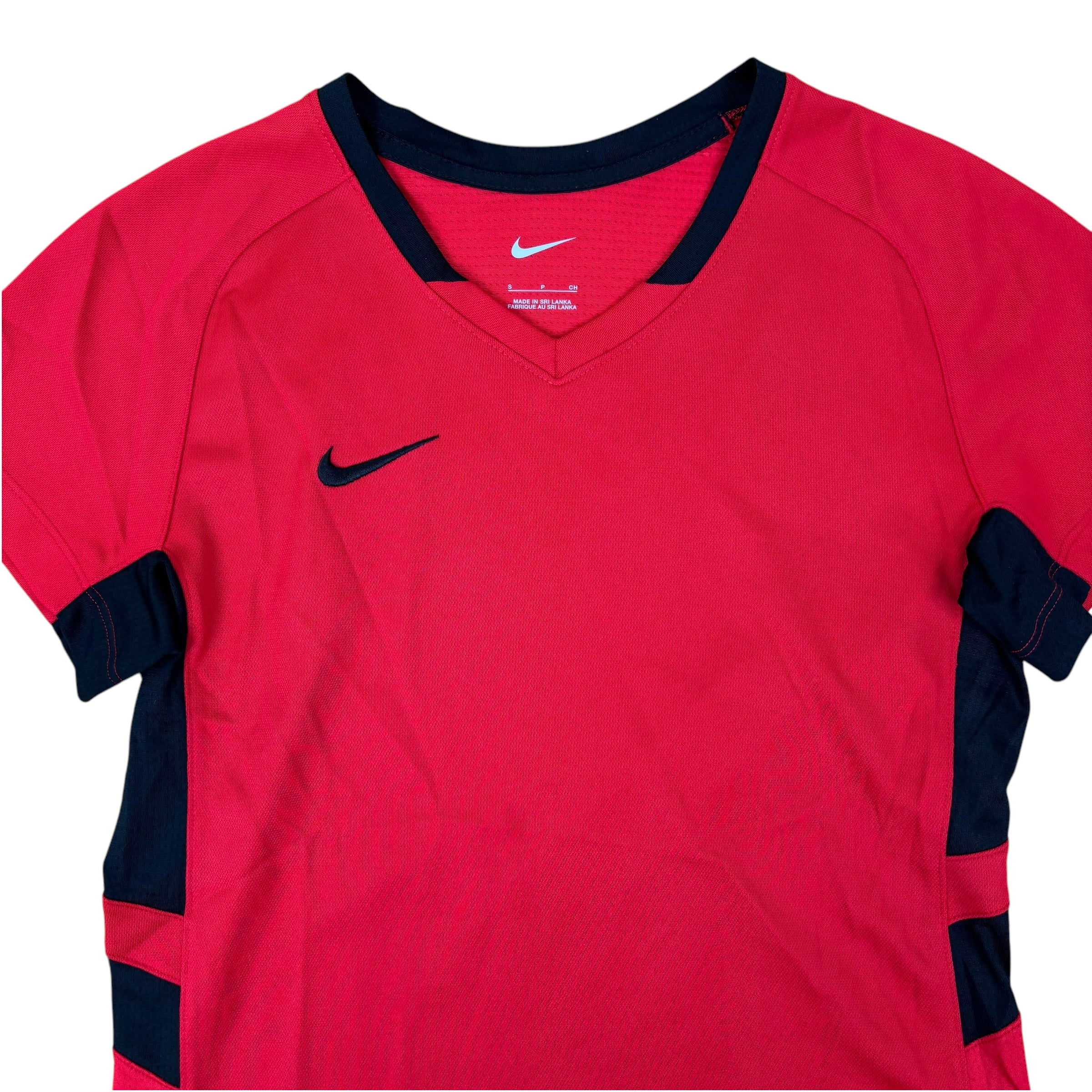 Nike Red & Black Training Tee (Women’s S)