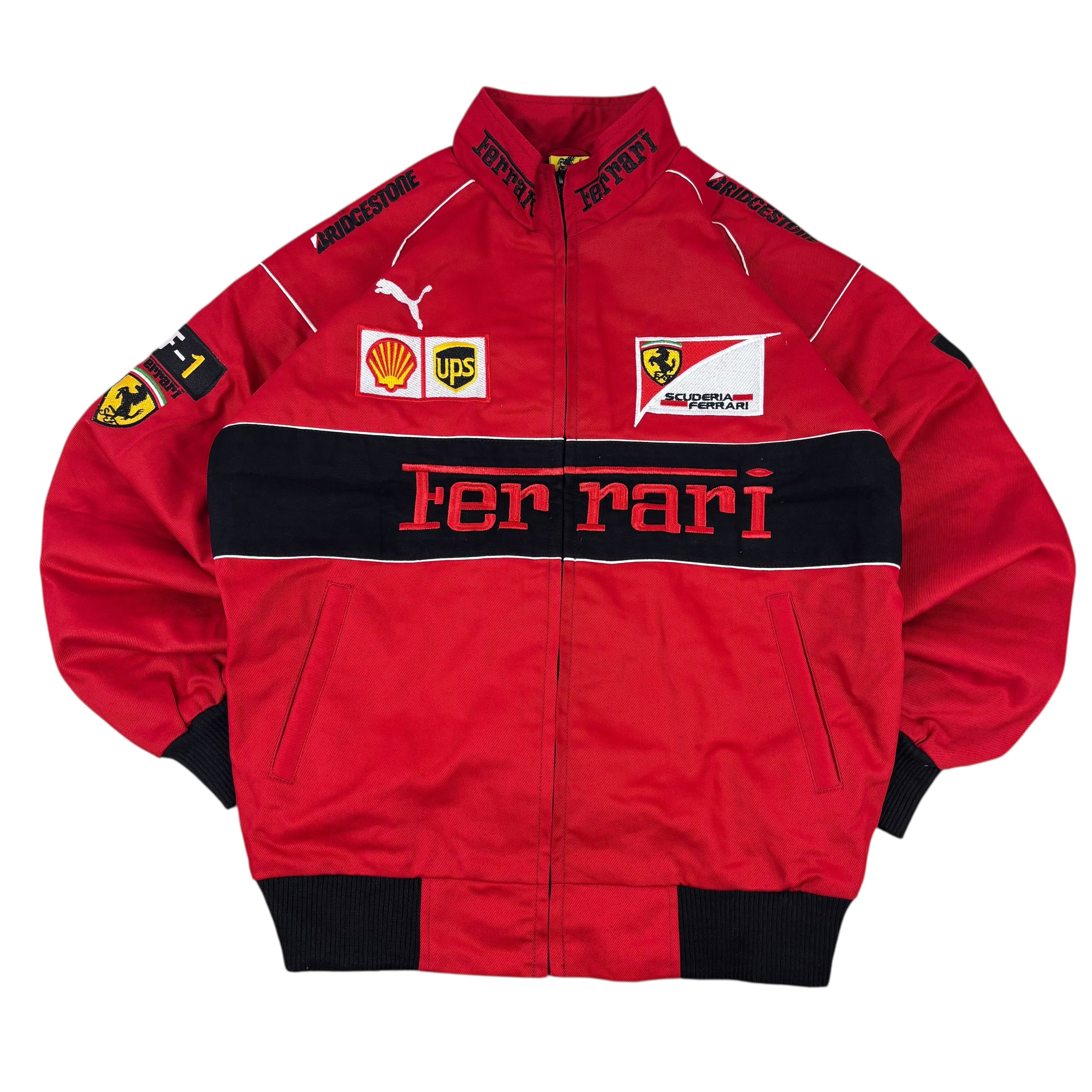 Puma Scuderia Ferrari Red F1 Racing Jacket (L)