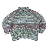 Vintage Q-Zip Pattern Fleece (Women’s L)