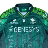 Macron Connacht Rugby 2023/24 Squad Signed Home Jersey (L)