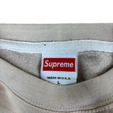 Supreme Cream Blue Reworked Sweater (L)